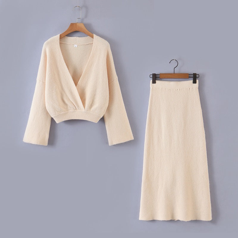 Feather Skirt Set