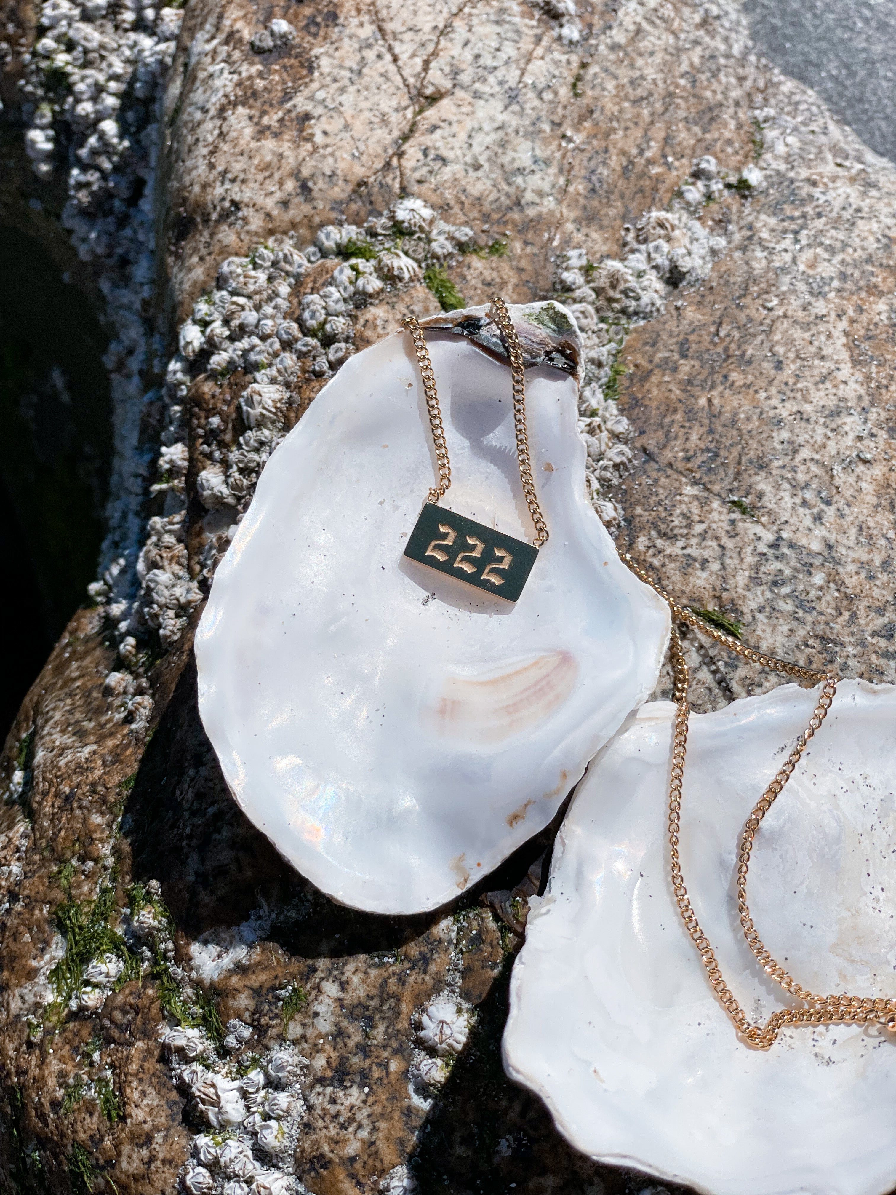 Angel Block Necklace
