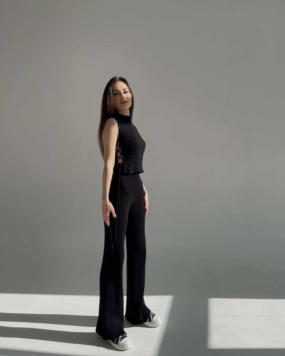 Polly Lace Up Suit