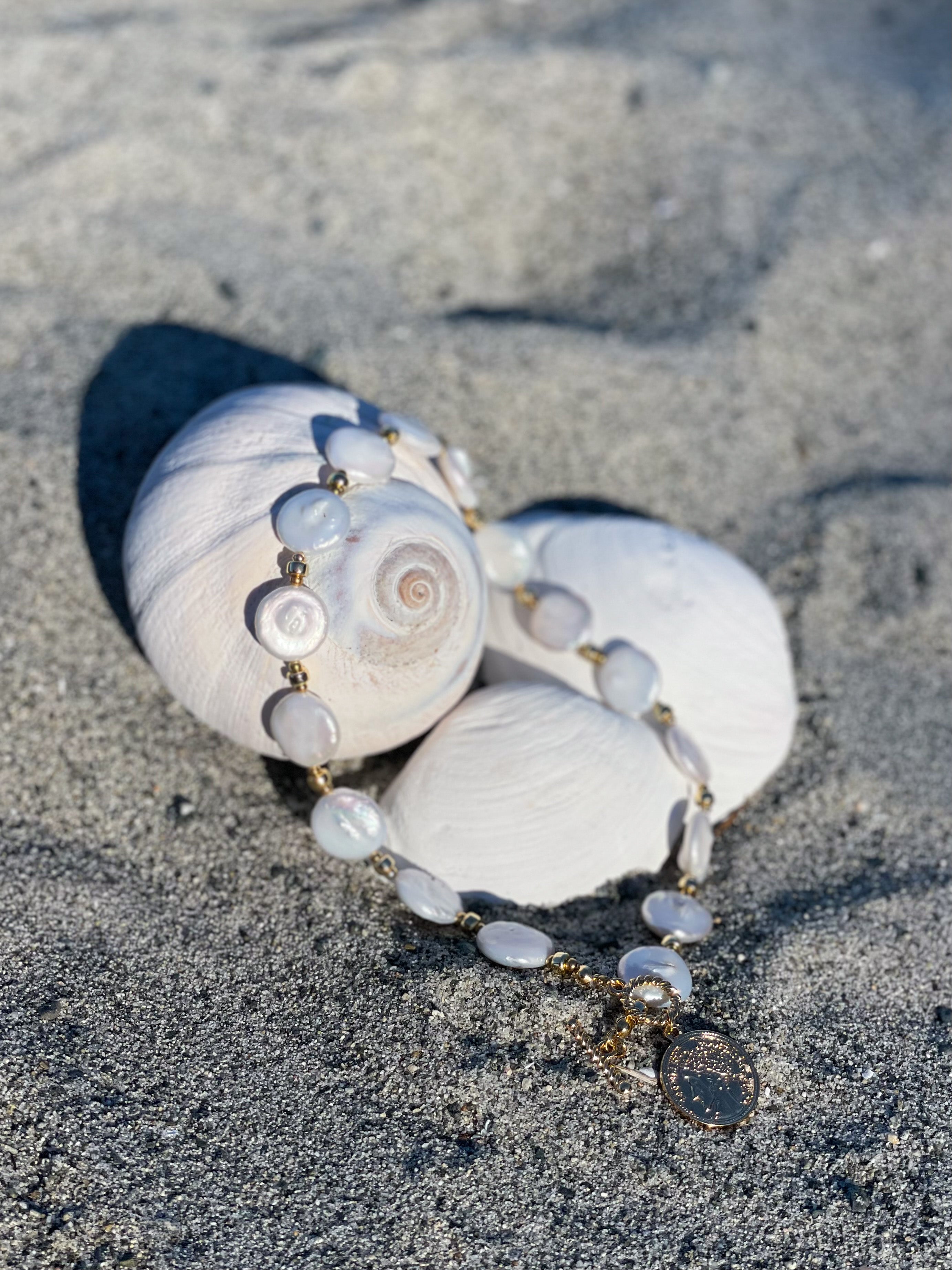 Caesarea Freshwater Pearl Necklace