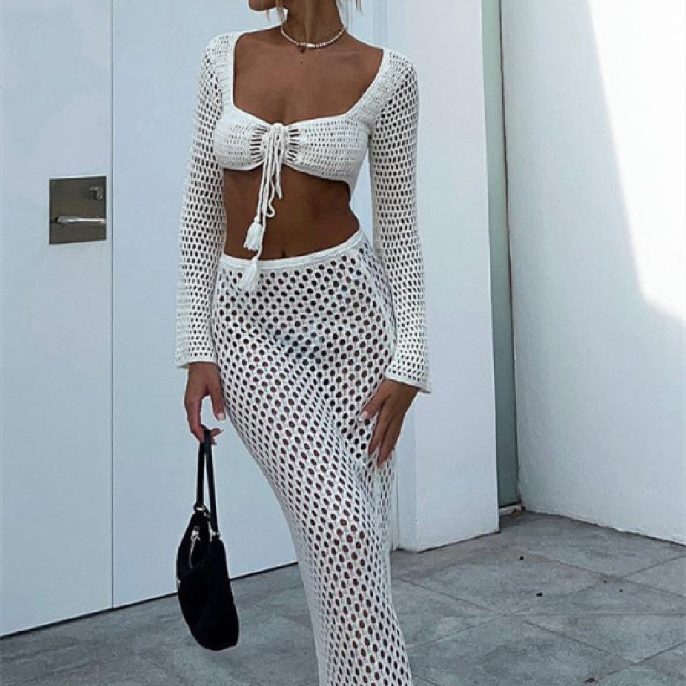 Lila Tassel Set