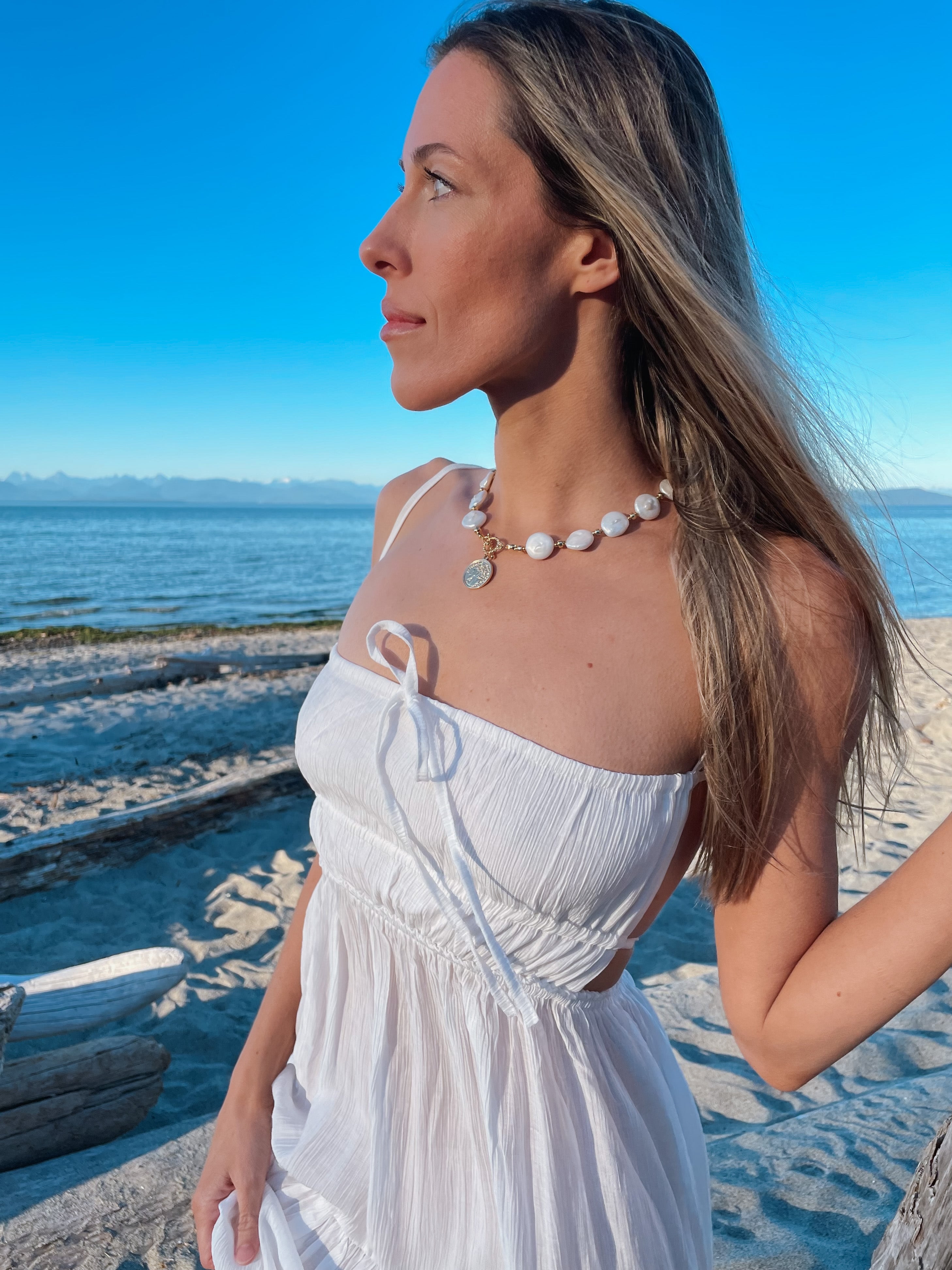 Caesarea Freshwater Pearl Necklace
