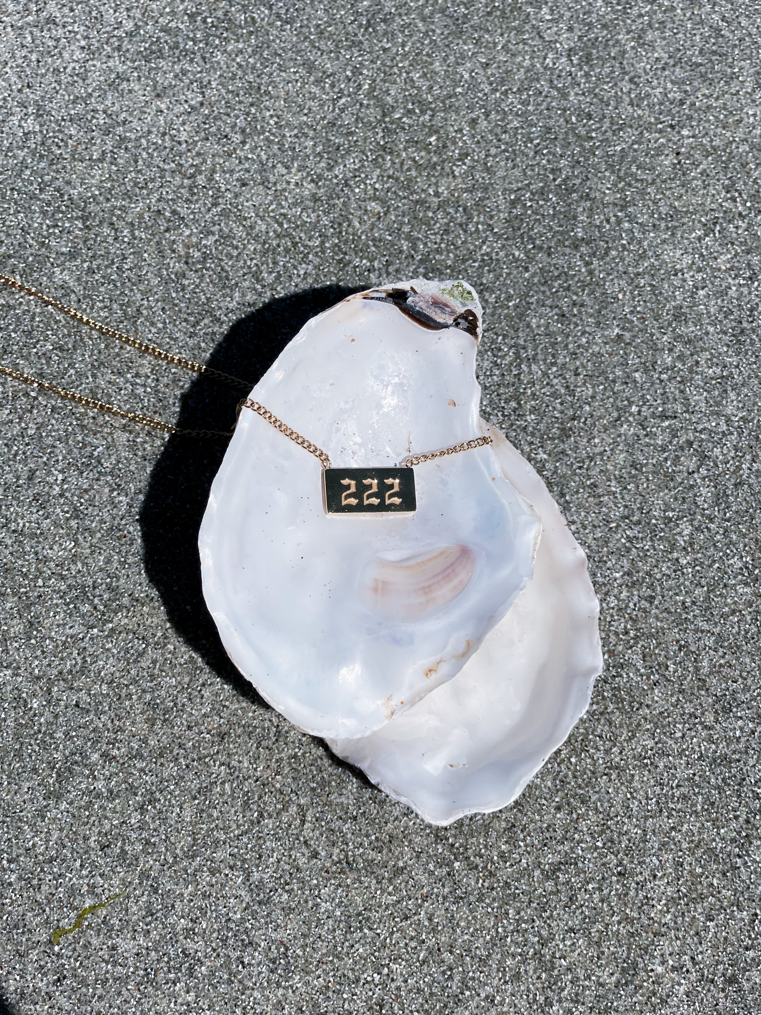 Angel Block Necklace
