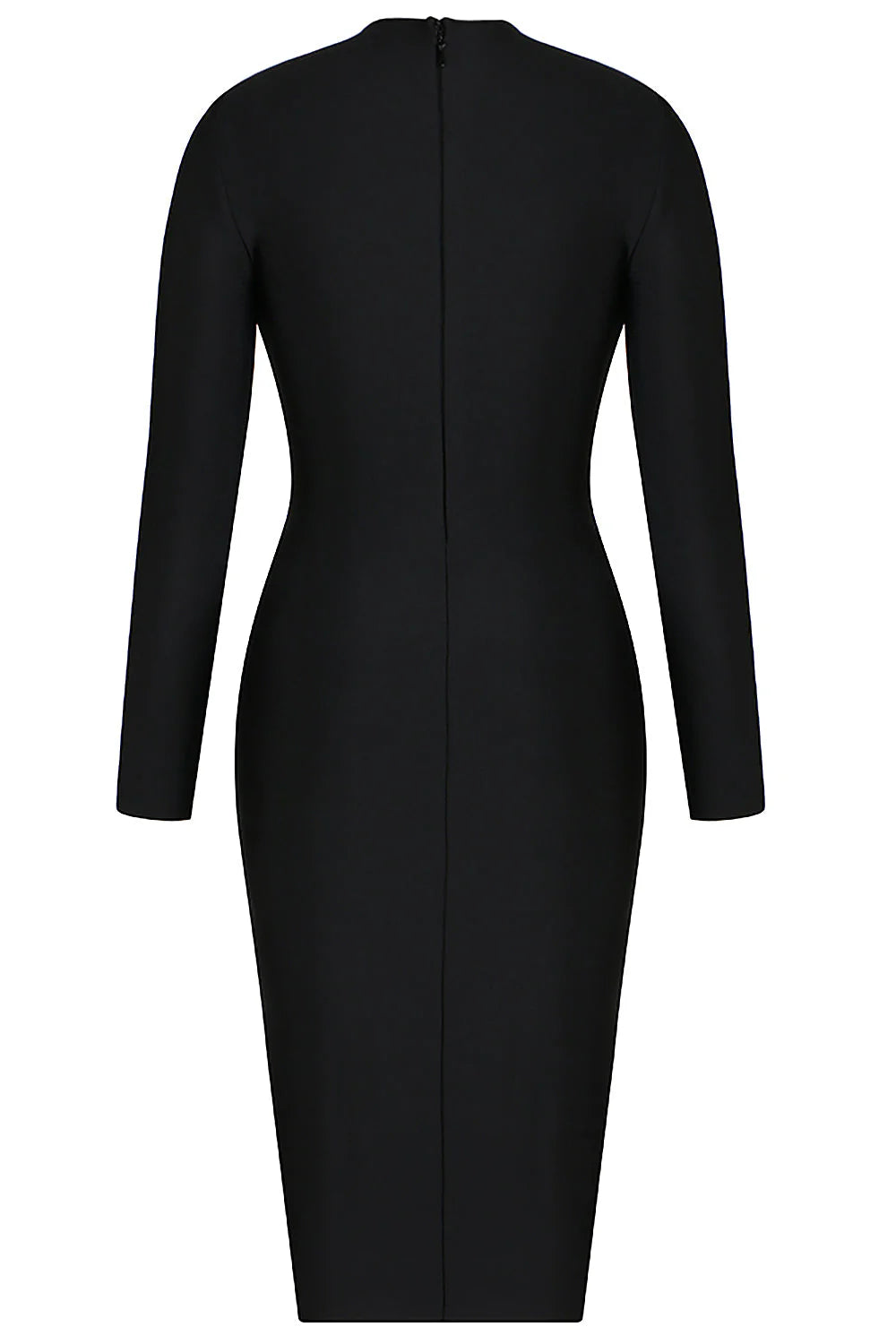 Open Hoop Bandage Dress