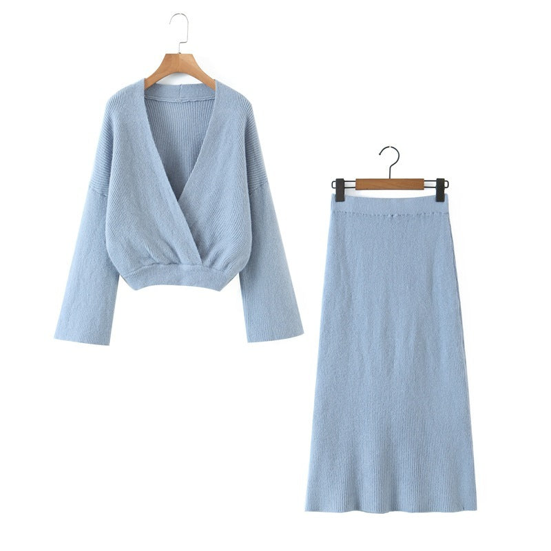 Feather Skirt Set