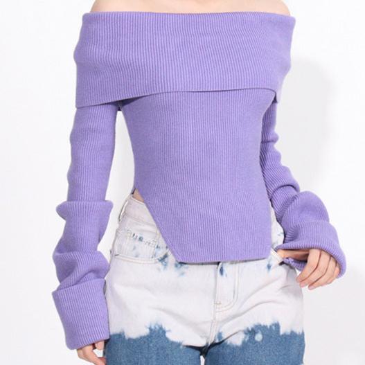 Prism Off Shoulder Knit