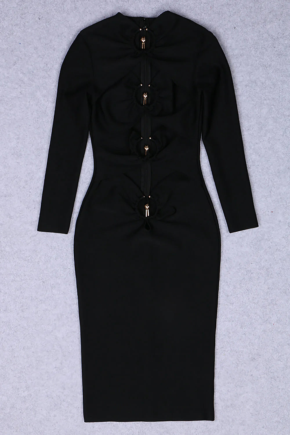Open Hoop Bandage Dress