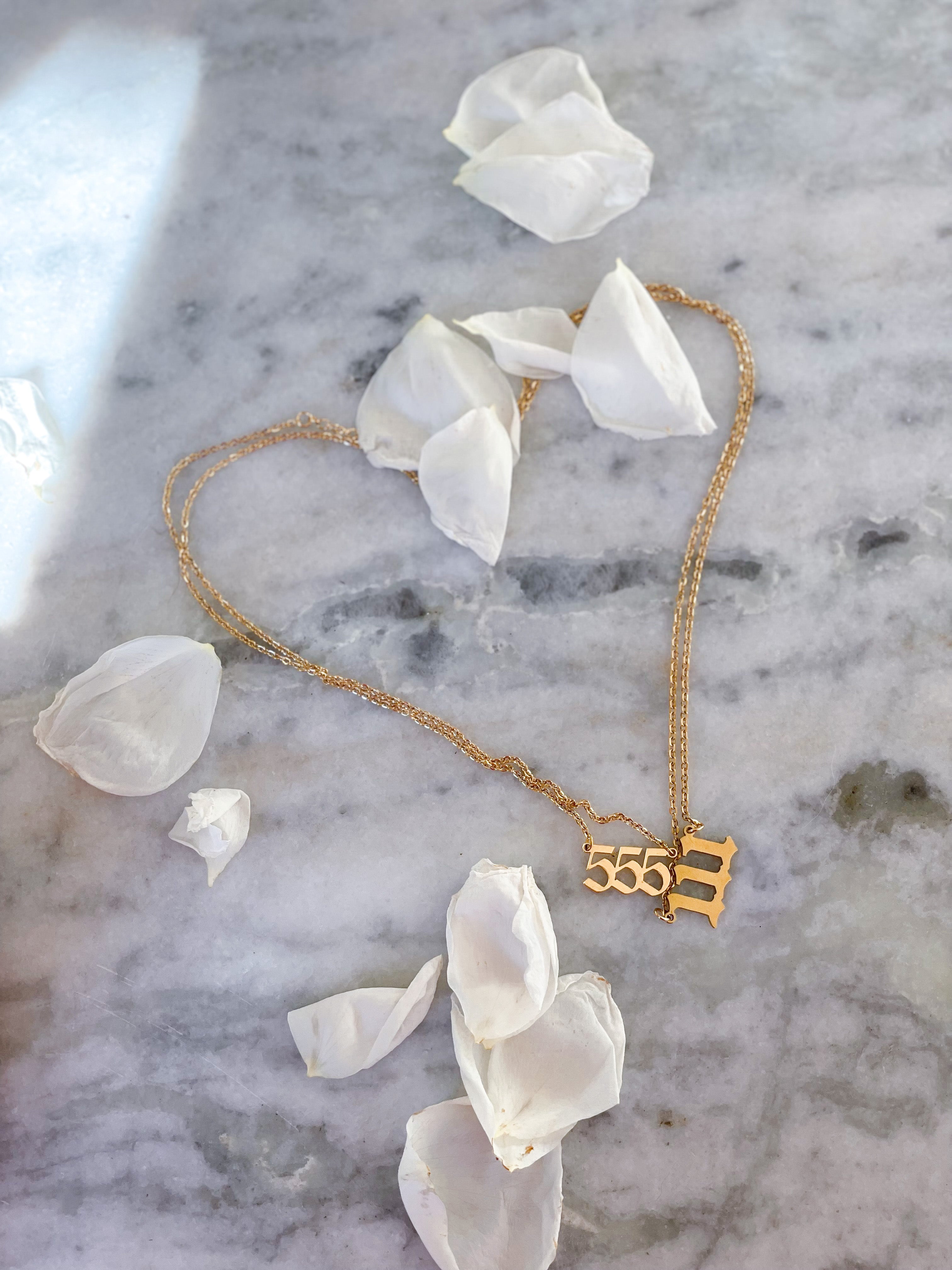 Angel Scroll Necklace