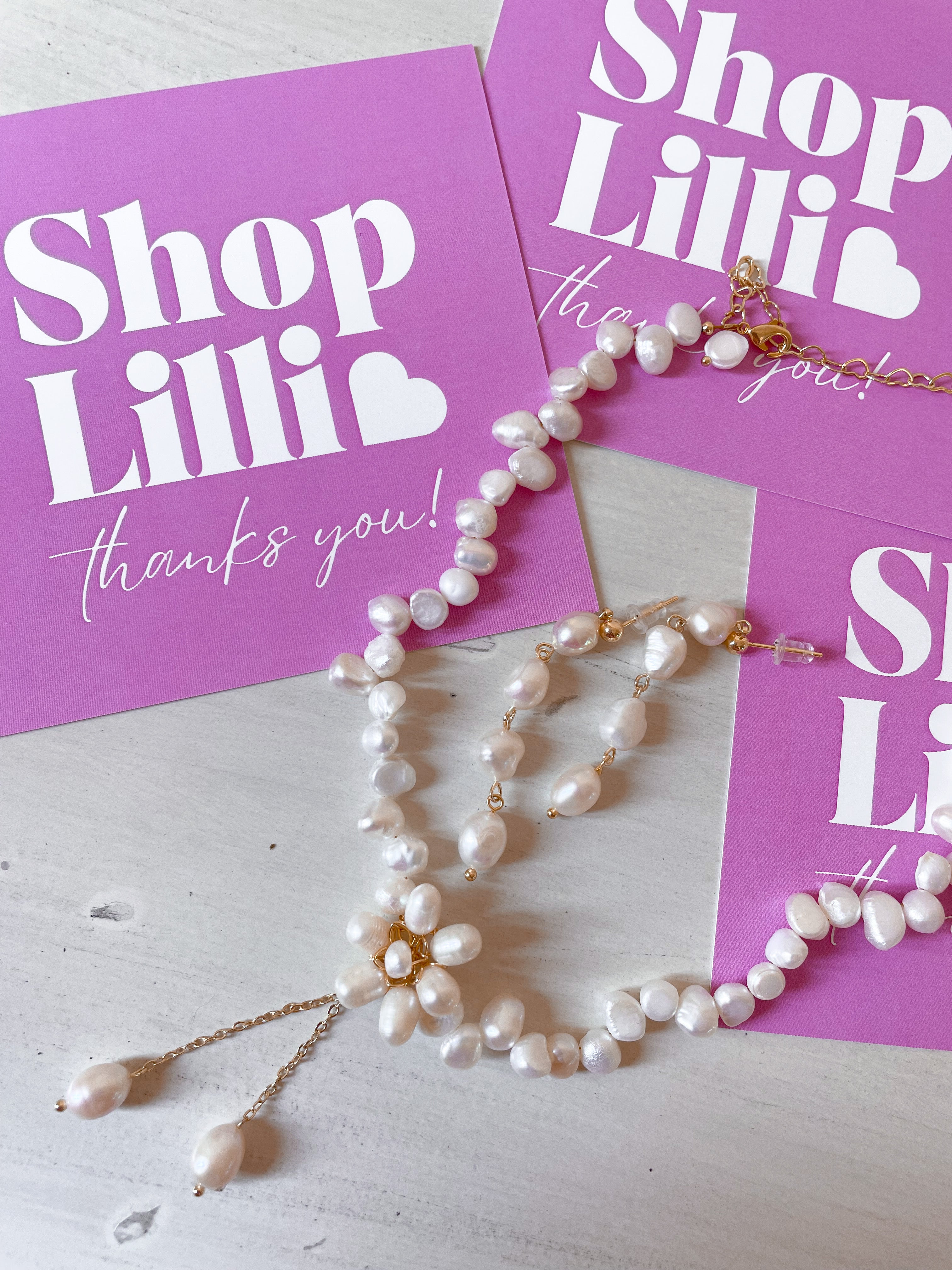 Magic Lotus Freshwater Pearl Choker