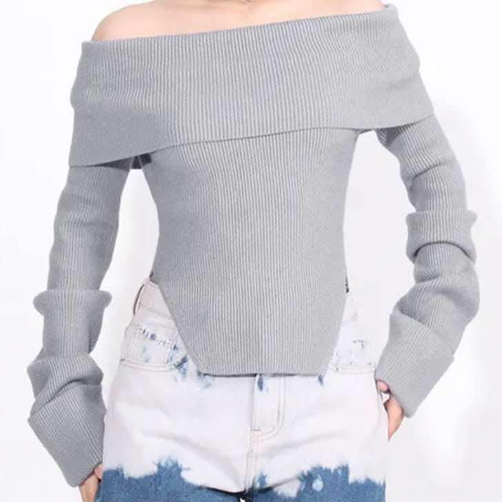 Prism Off Shoulder Knit