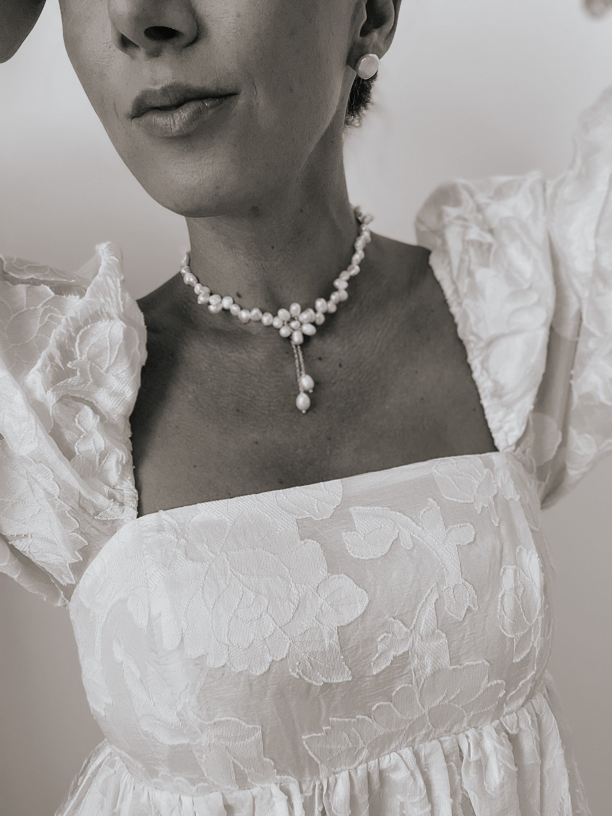Magic Lotus Freshwater Pearl Choker