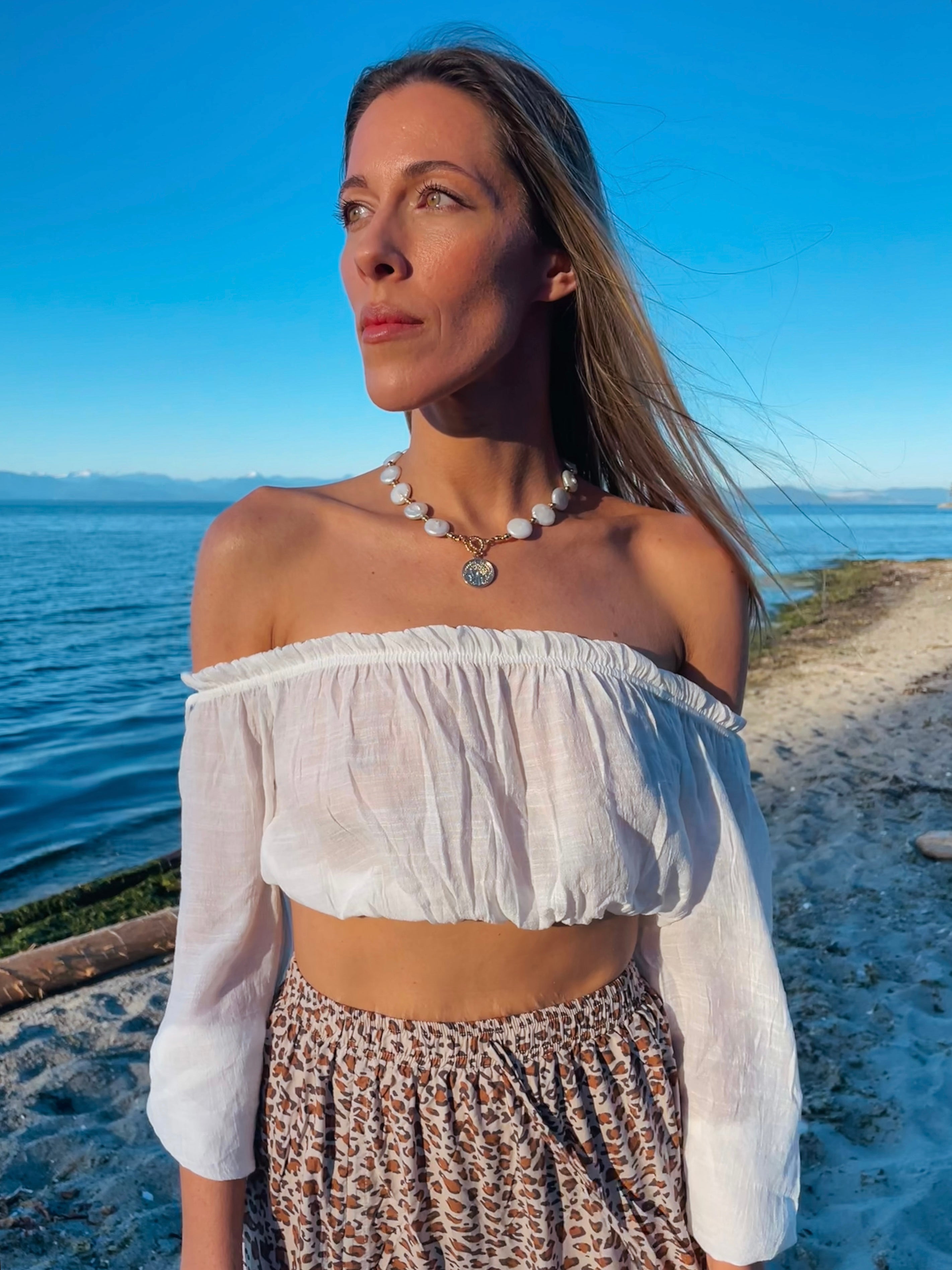 Caesarea Freshwater Pearl Necklace