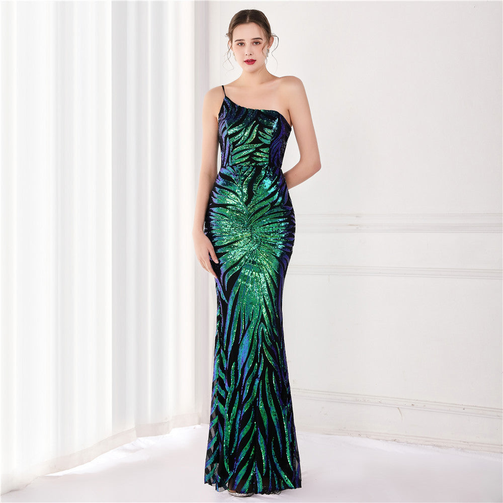 Alluring Asymmetry Dress