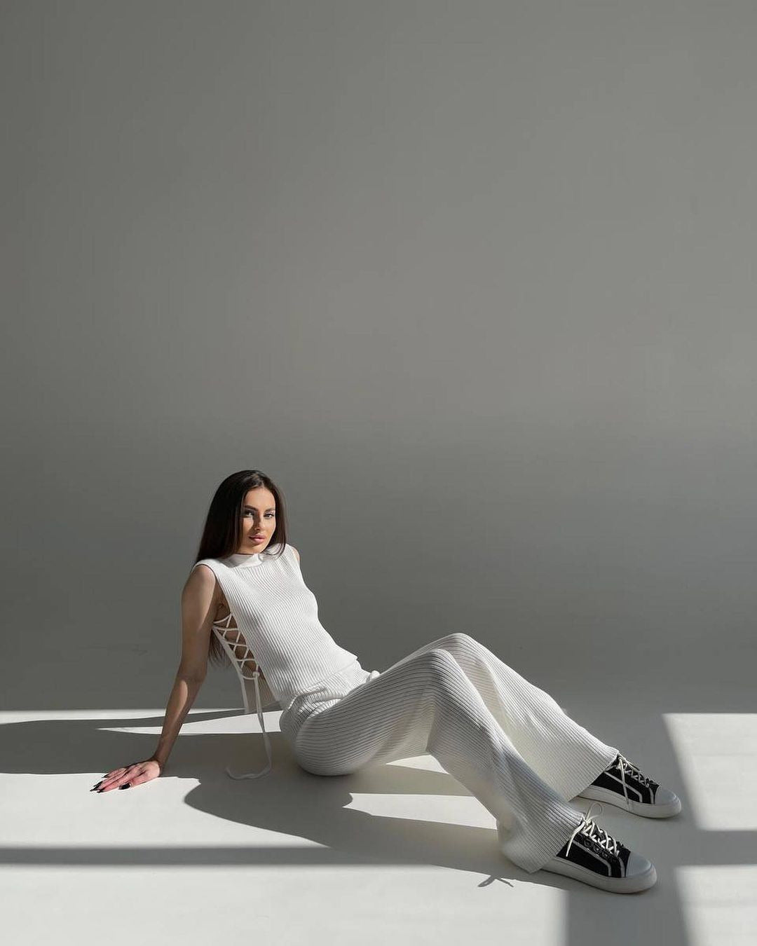 Polly Lace Up Suit