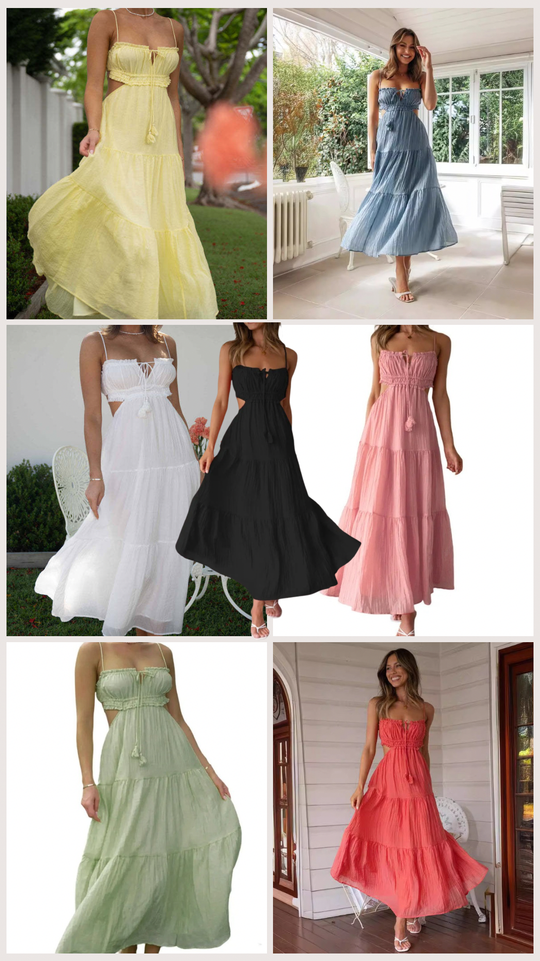 Petal Princess Backless Maxi