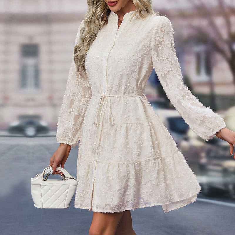 Collared Lacey Dress