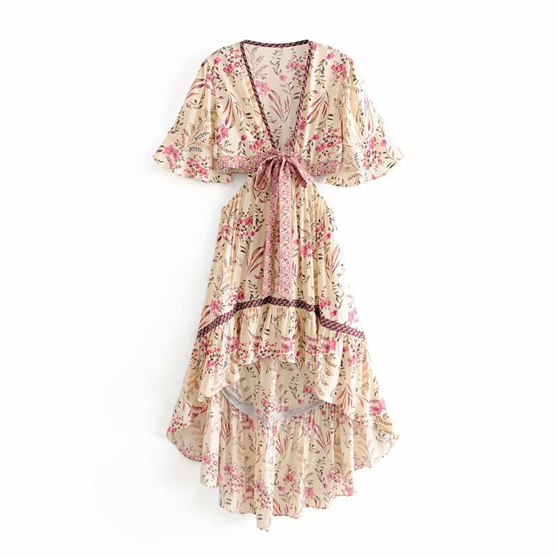 Boho Princess Midi Dress