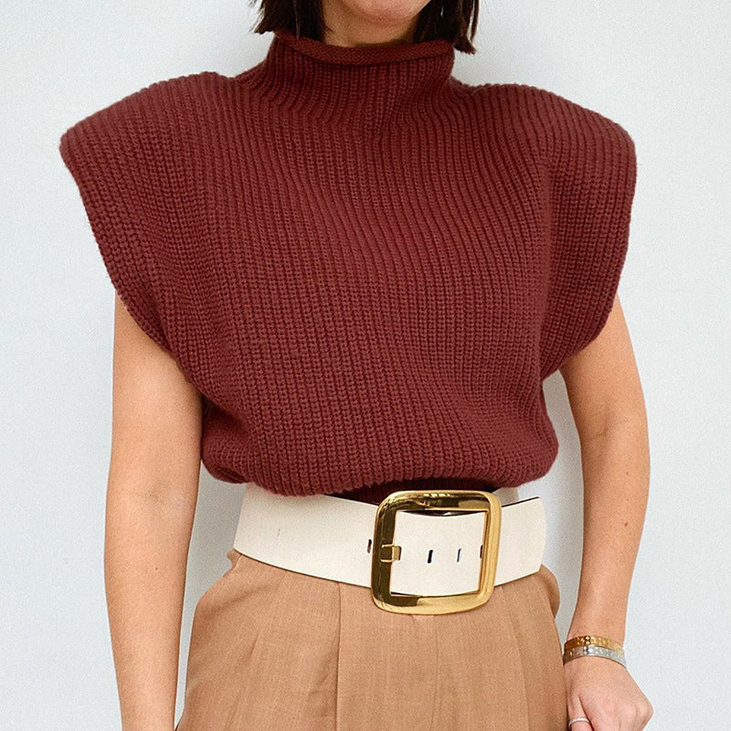 Lainey Wide Shoulder Knit