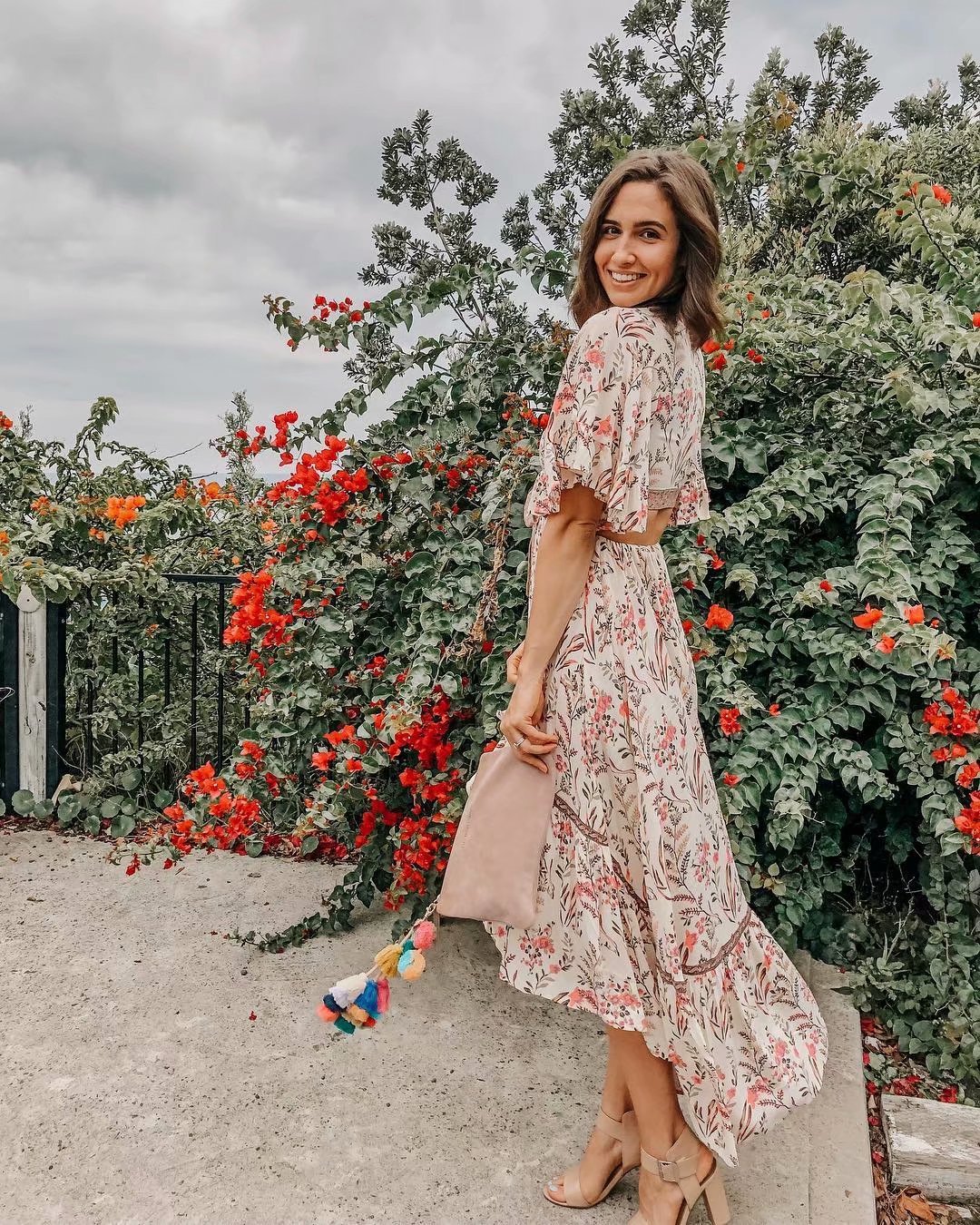 Boho Princess Midi Dress