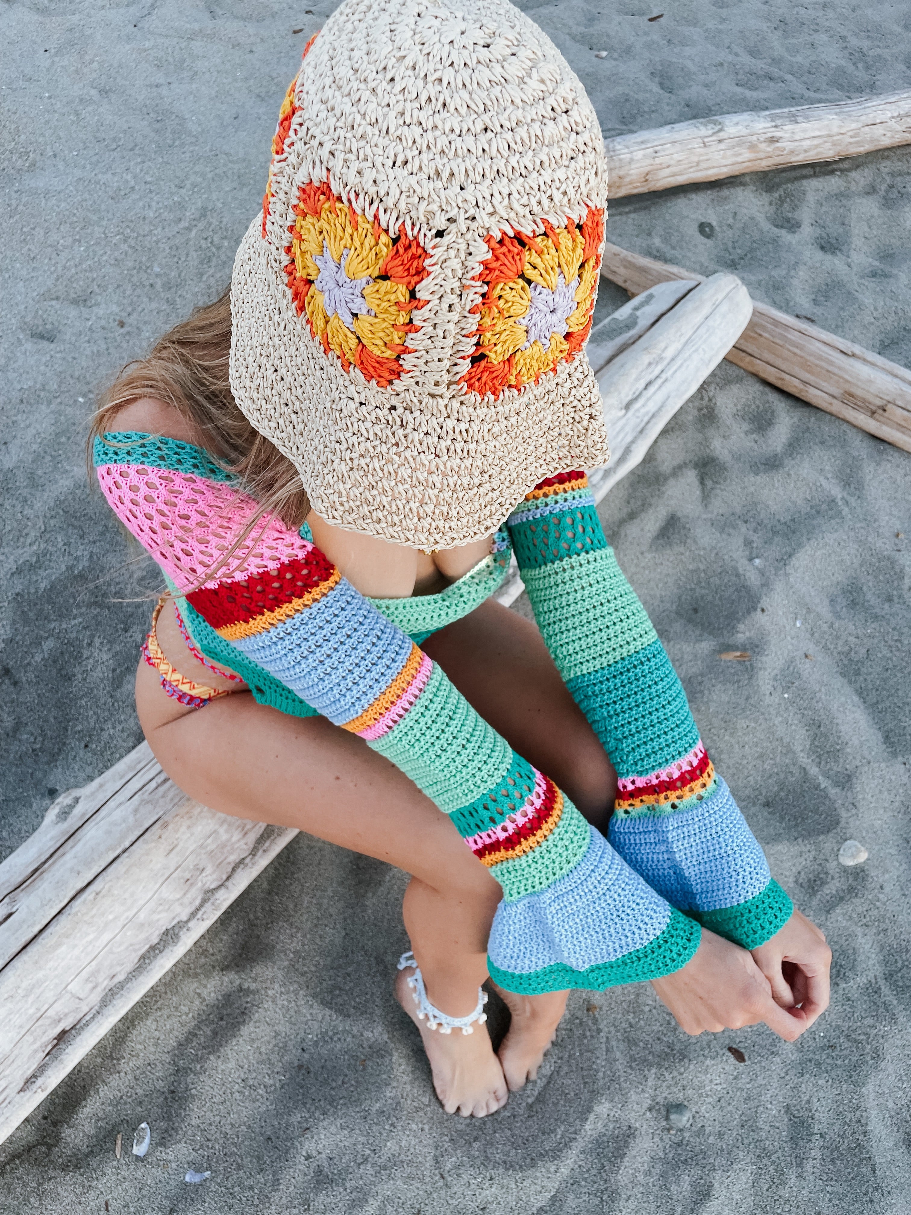 Sherbet Sky Mini Sweater
