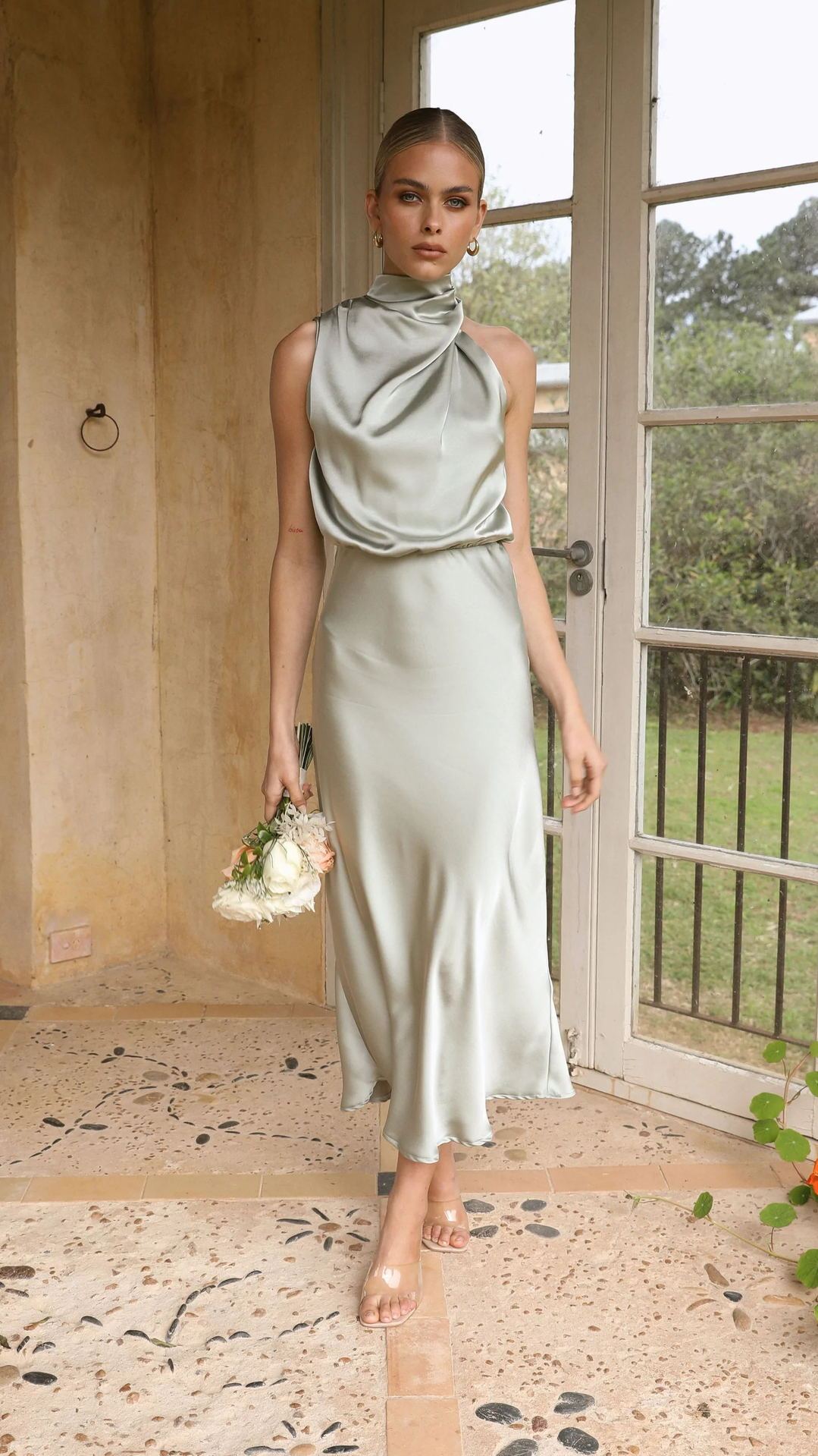 Summer Breeze Halter Dress