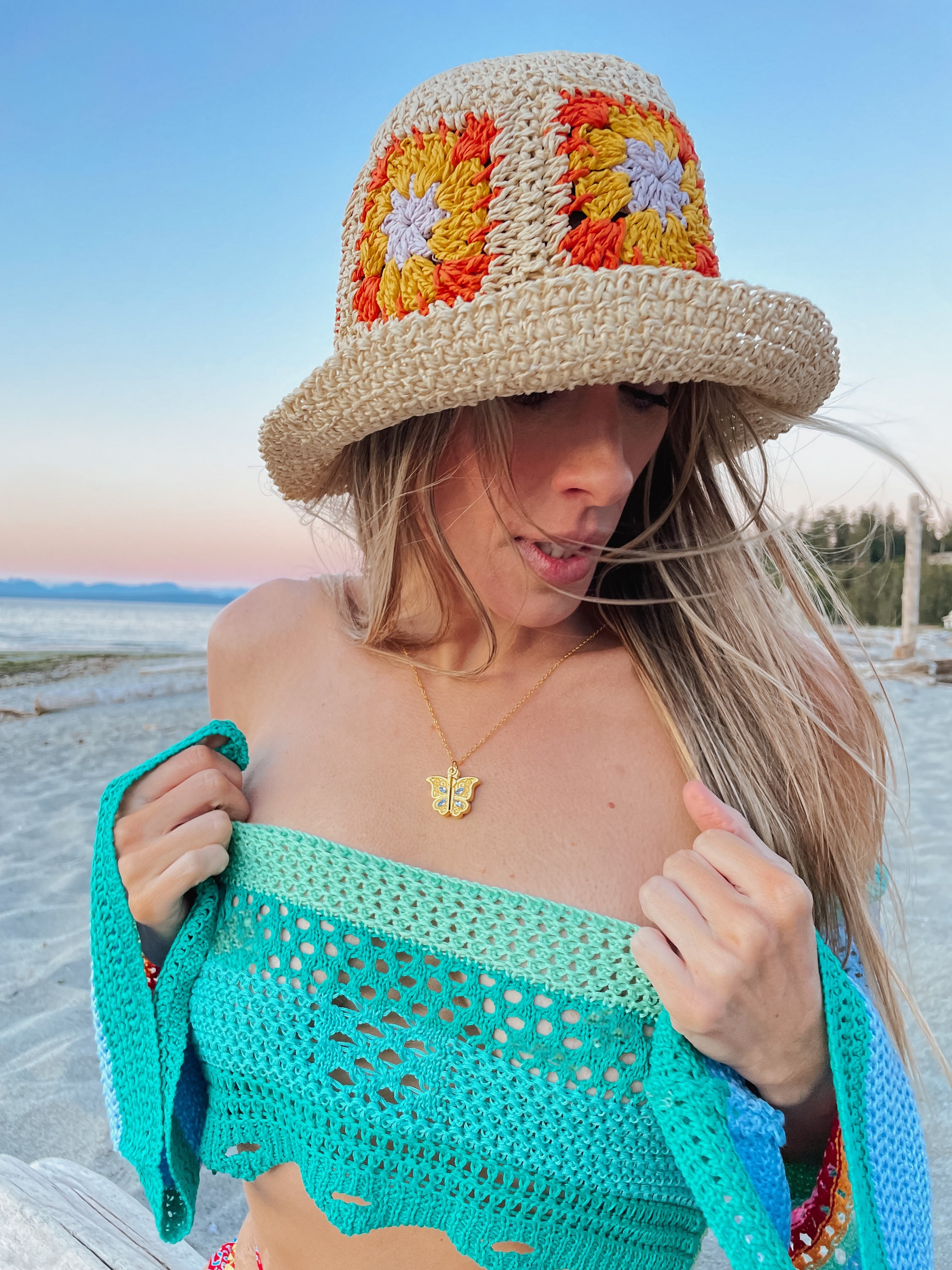 Sherbet Sky Mini Sweater
