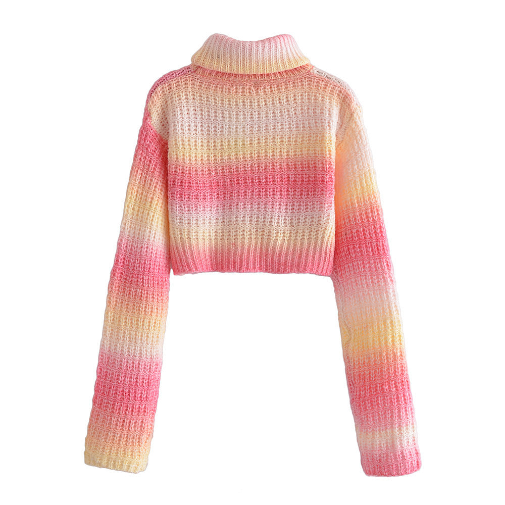 Sweet as Candy Cropped Knit