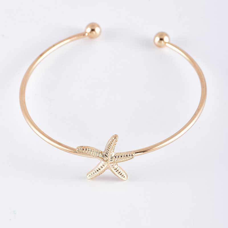 Starfish Pearl Bangle