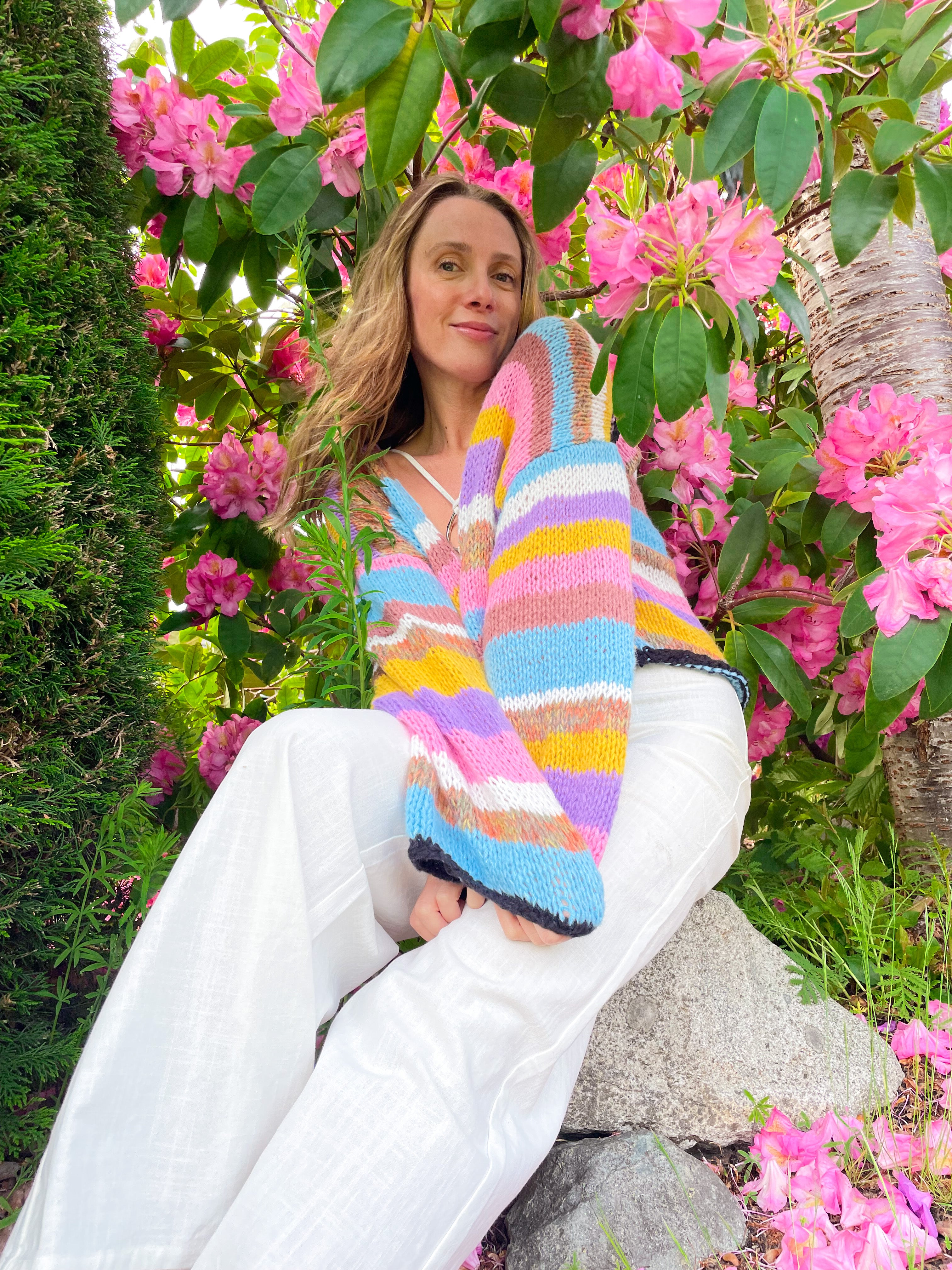 Prism Hand Knit Cardi