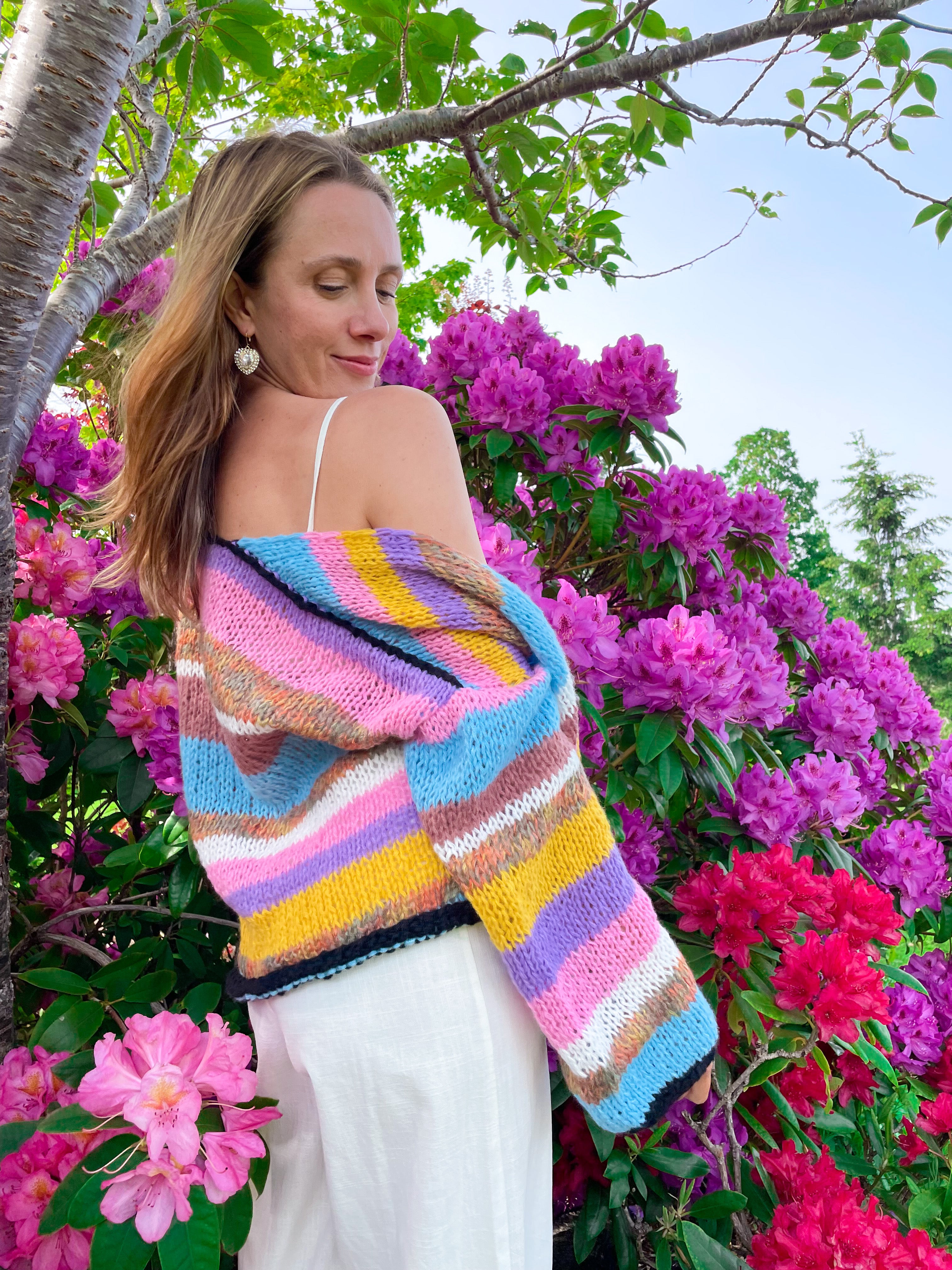 Prism Hand Knit Cardi