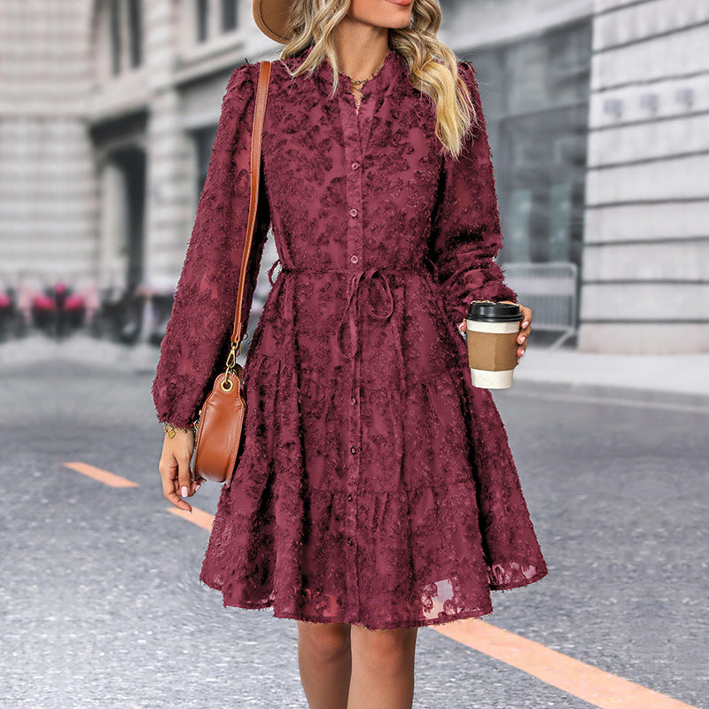 Collared Lacey Dress
