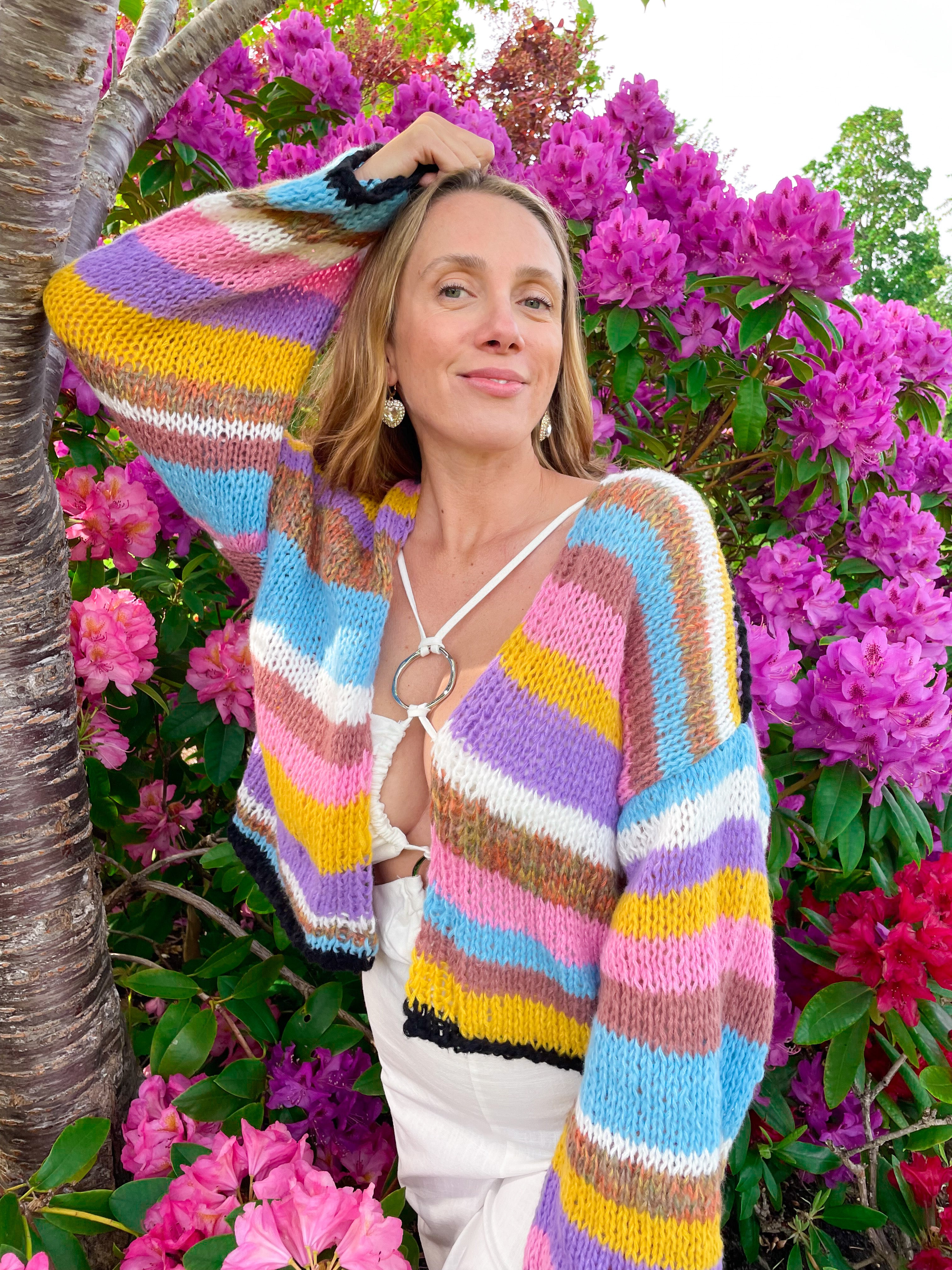 Prism Hand Knit Cardi