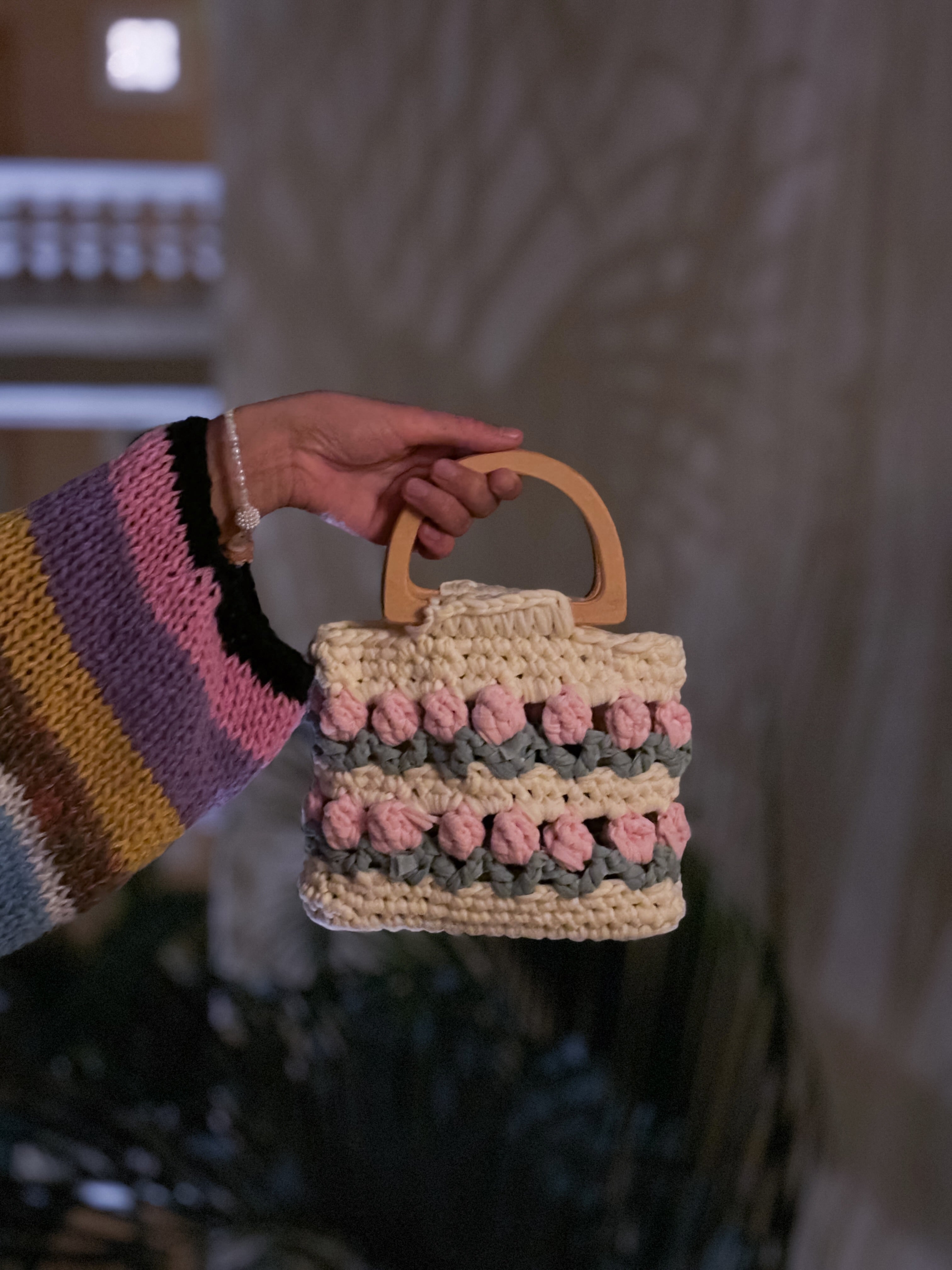 Miley Woven Mini Purse