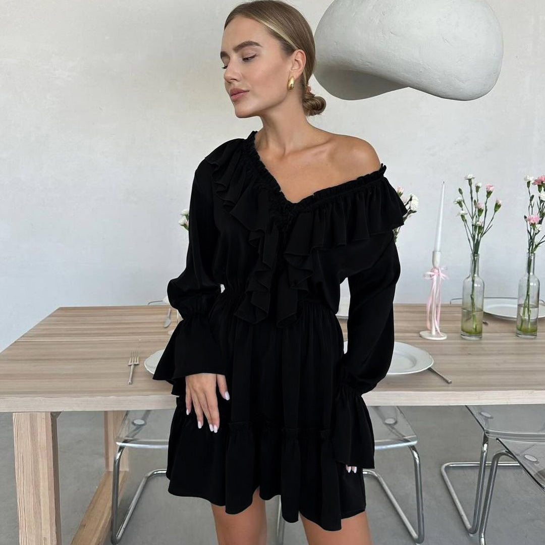 Layla Ruffle Dress for Women Elegant & Flowy Style | Lilli Collection Layla Ruffle Dress for Women Elegant & Flowy Style | Lilli Collection