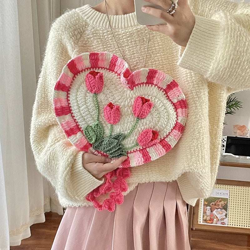 Cutie Patootie Knit Bag