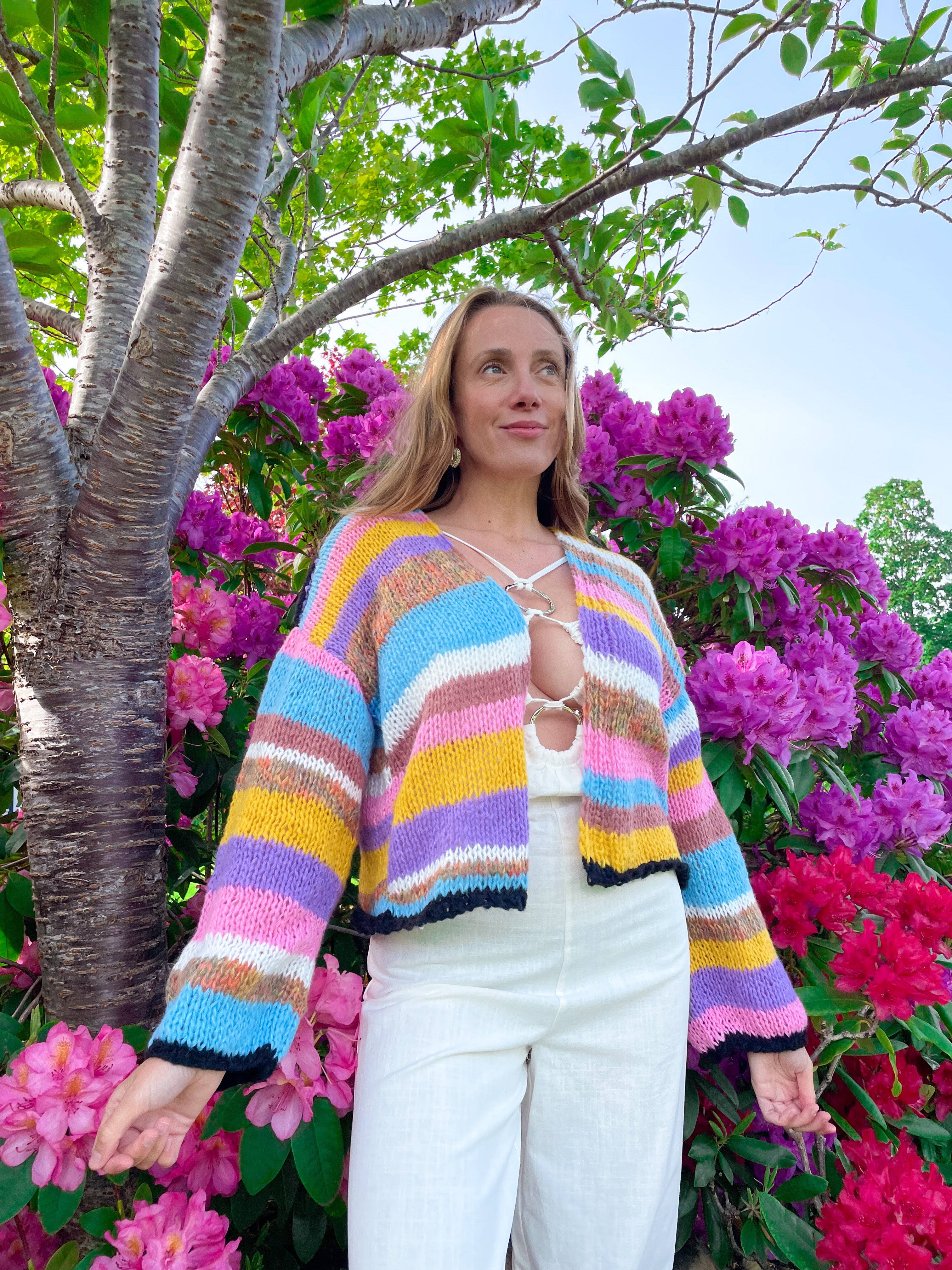 Prism Hand Knit Cardi
