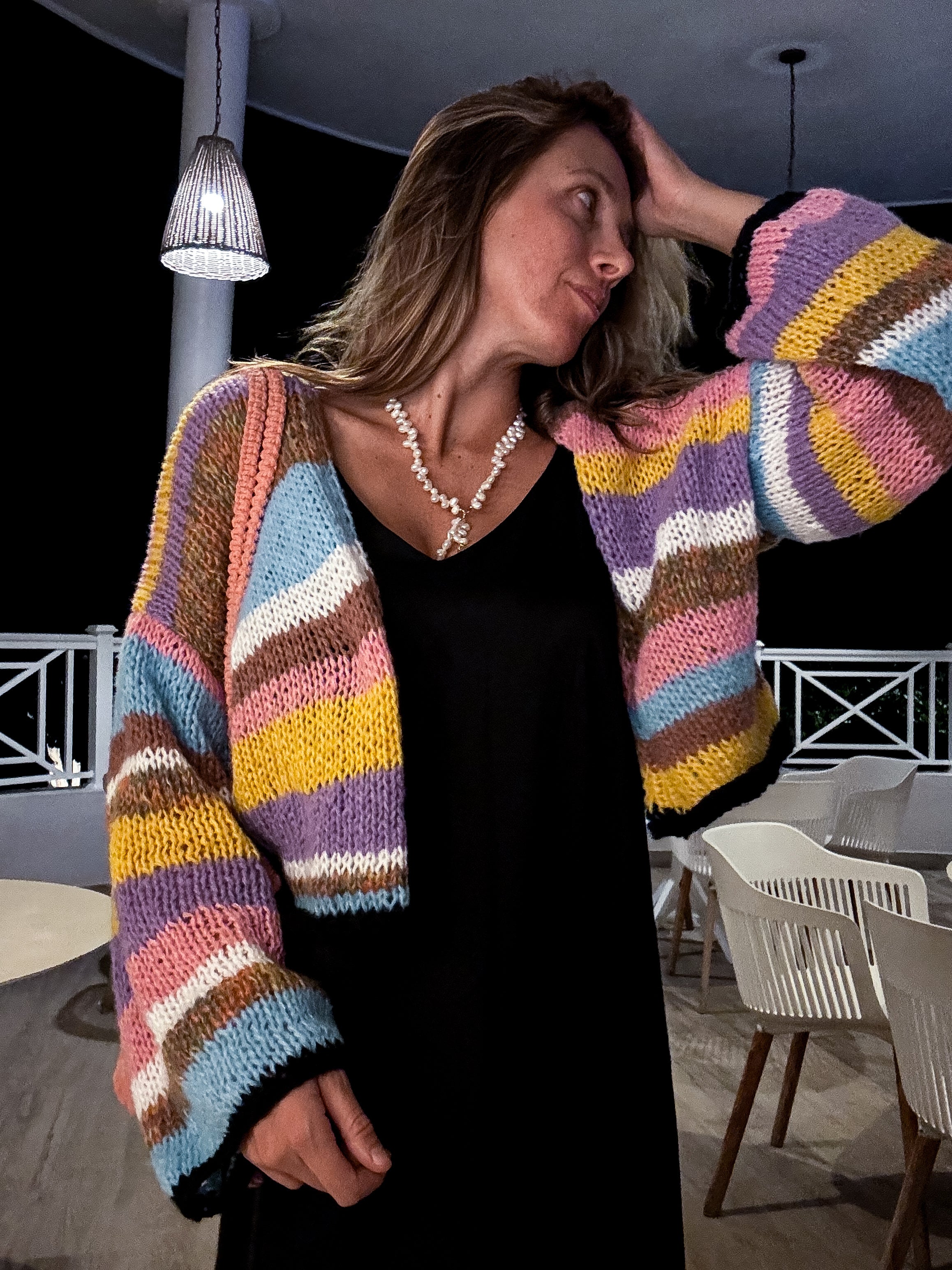 Prism Hand Knit Cardi
