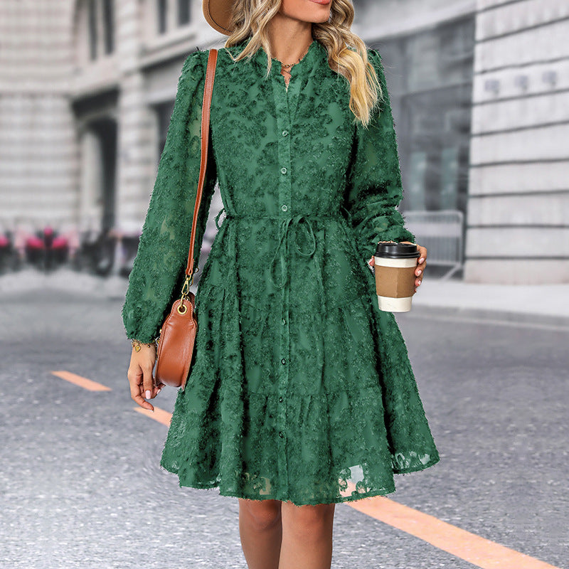 Collared Lacey Dress
