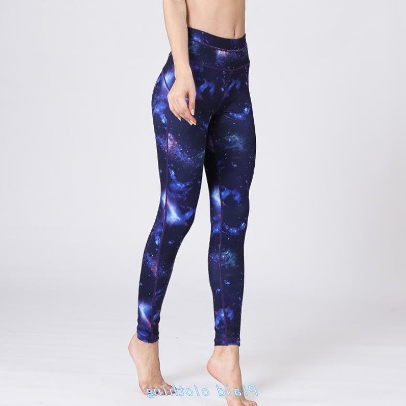 Print women's yoga pants