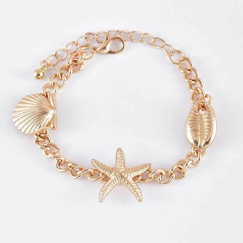 Starfish Pearl Bangle