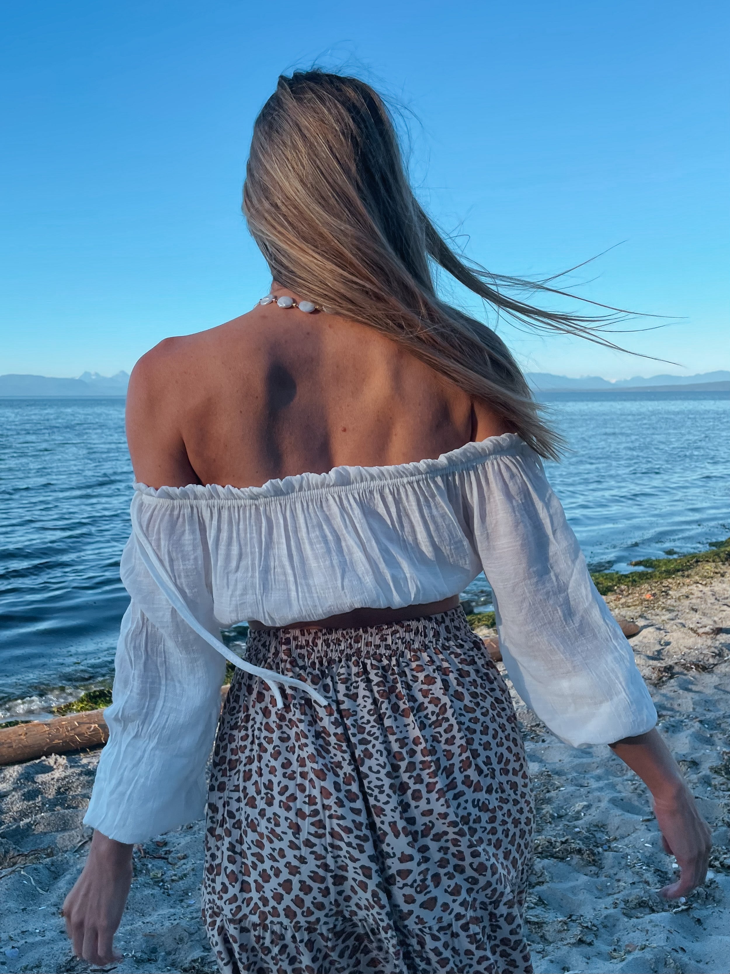 Chiffon Berry Blouse