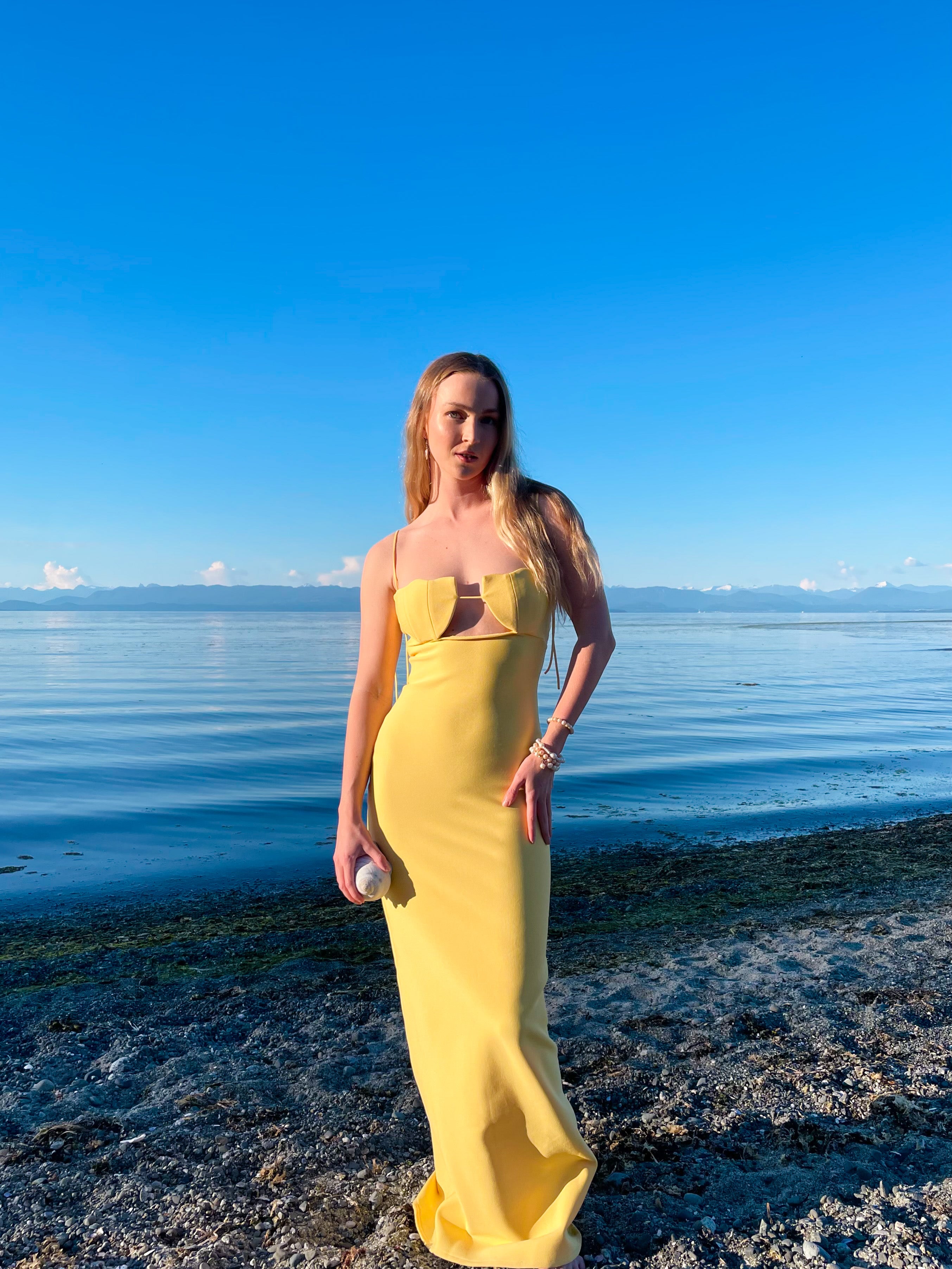 Kysa Shell Gown