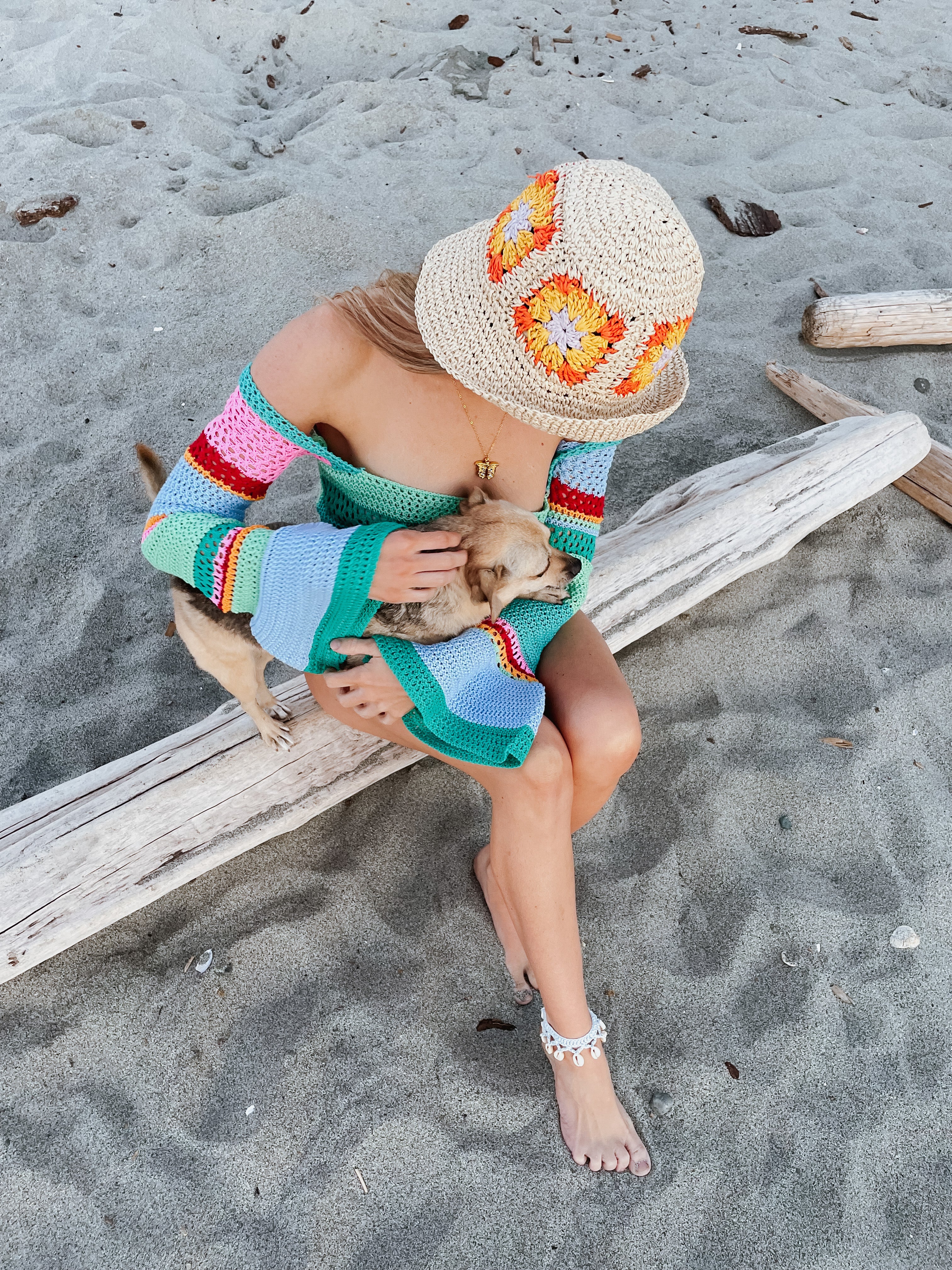 Sherbet Sky Mini Sweater