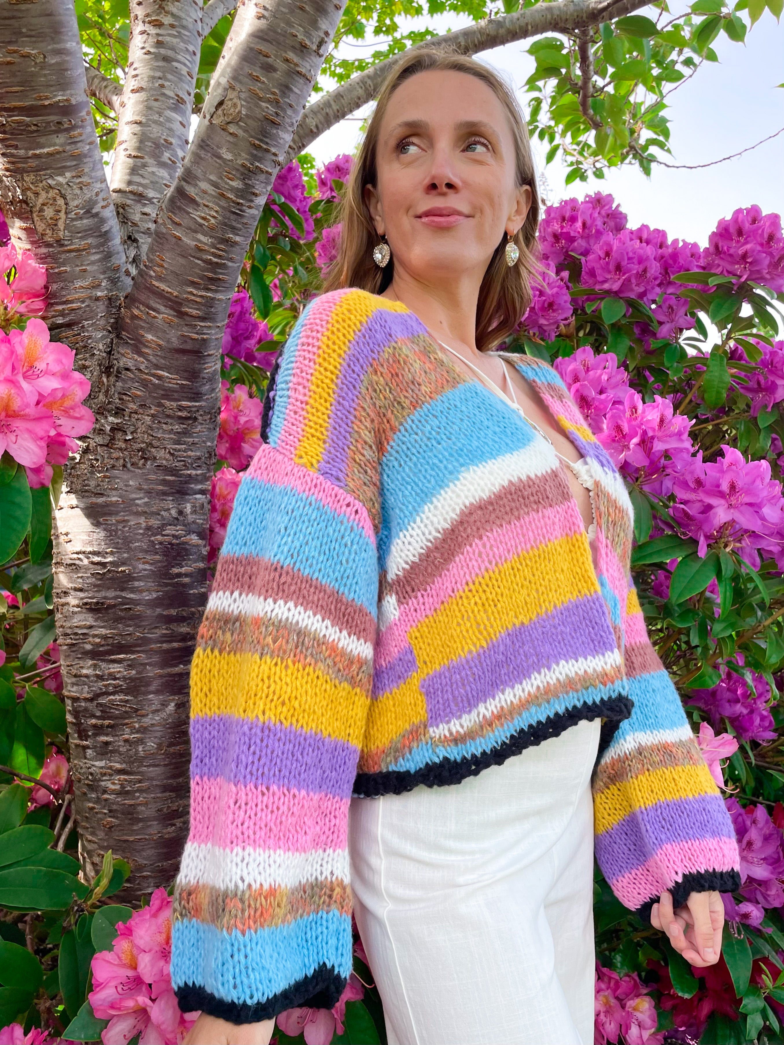 Prism Hand Knit Cardi