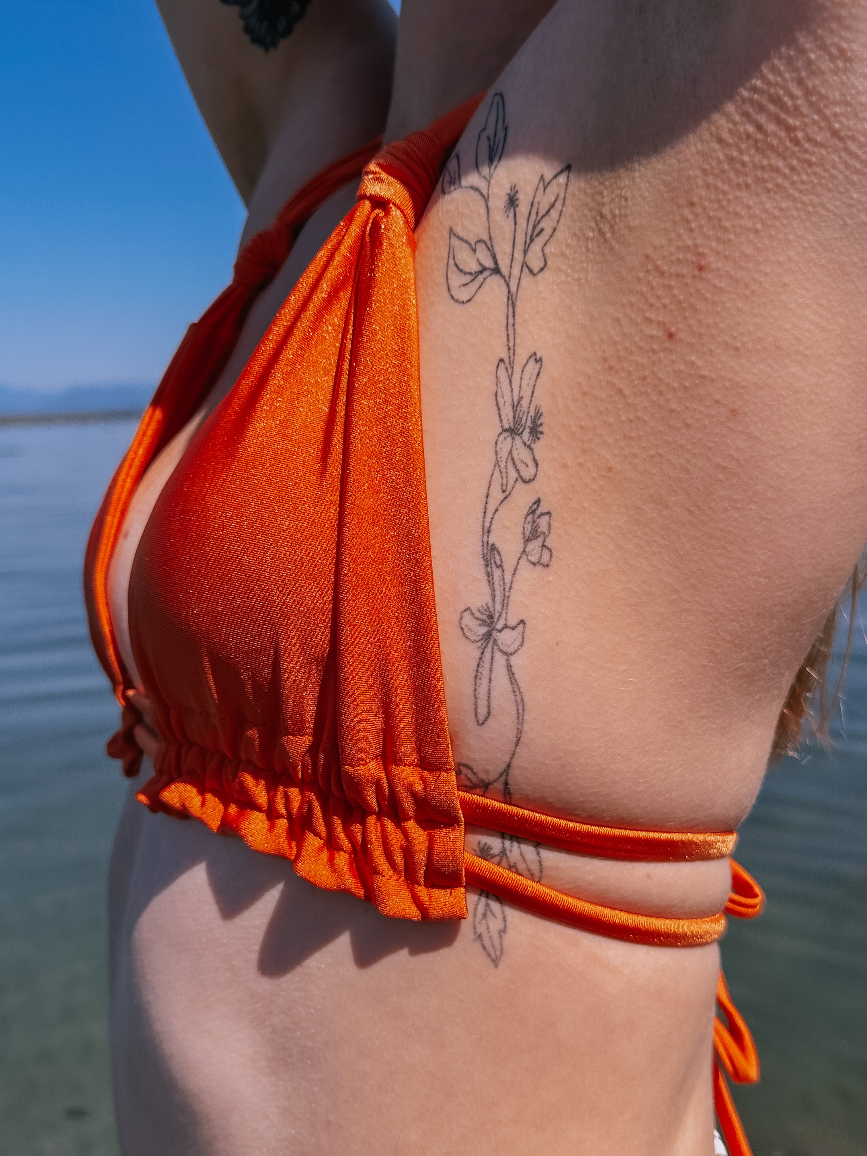 Sea Dust Satin Bikini