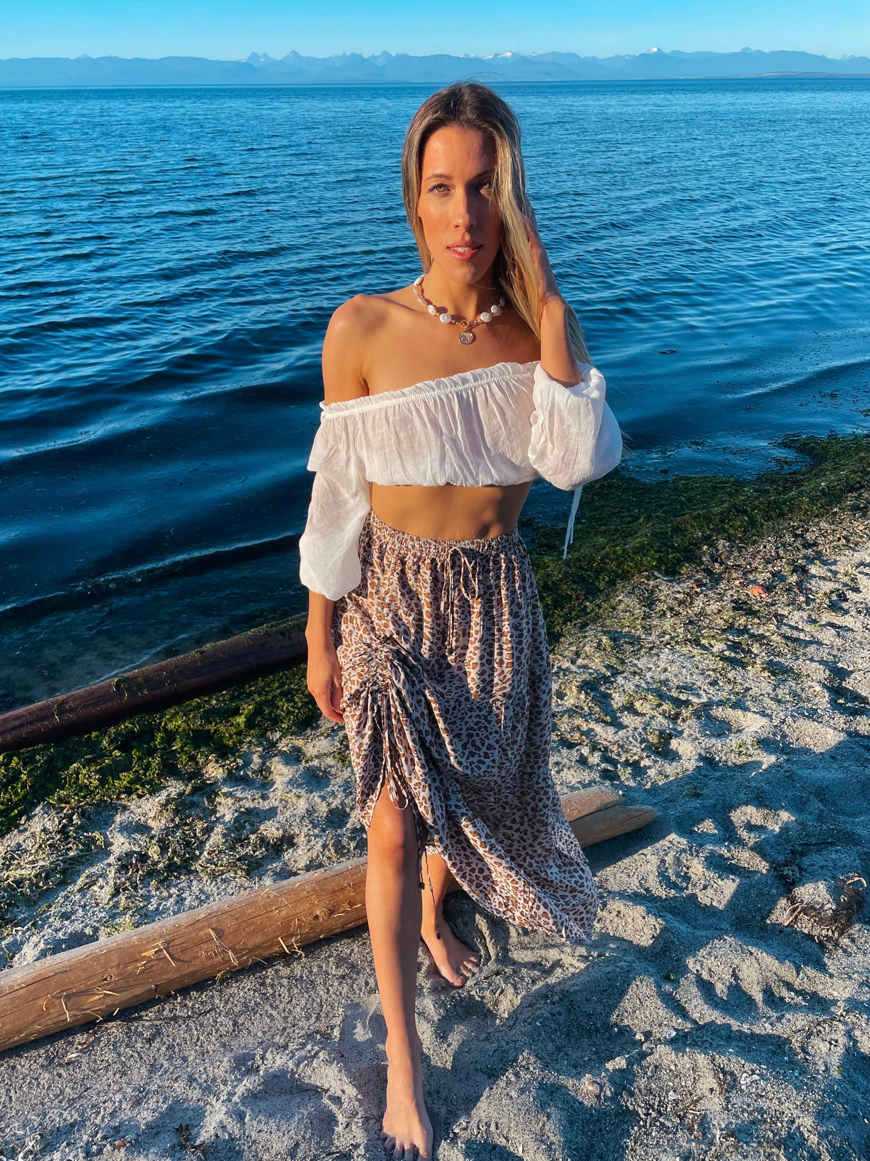 Chiffon Berry Blouse