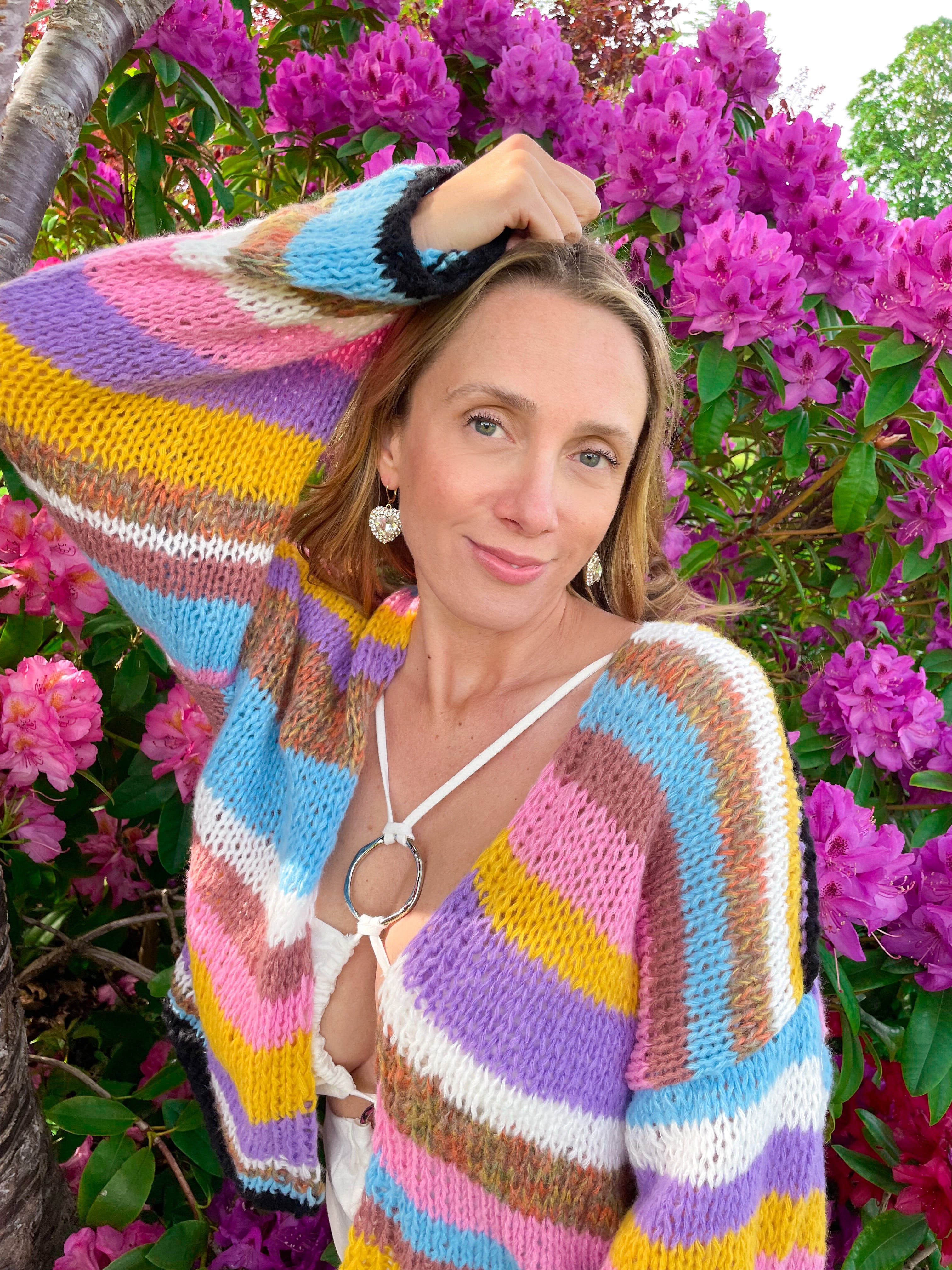 Prism Hand Knit Cardi