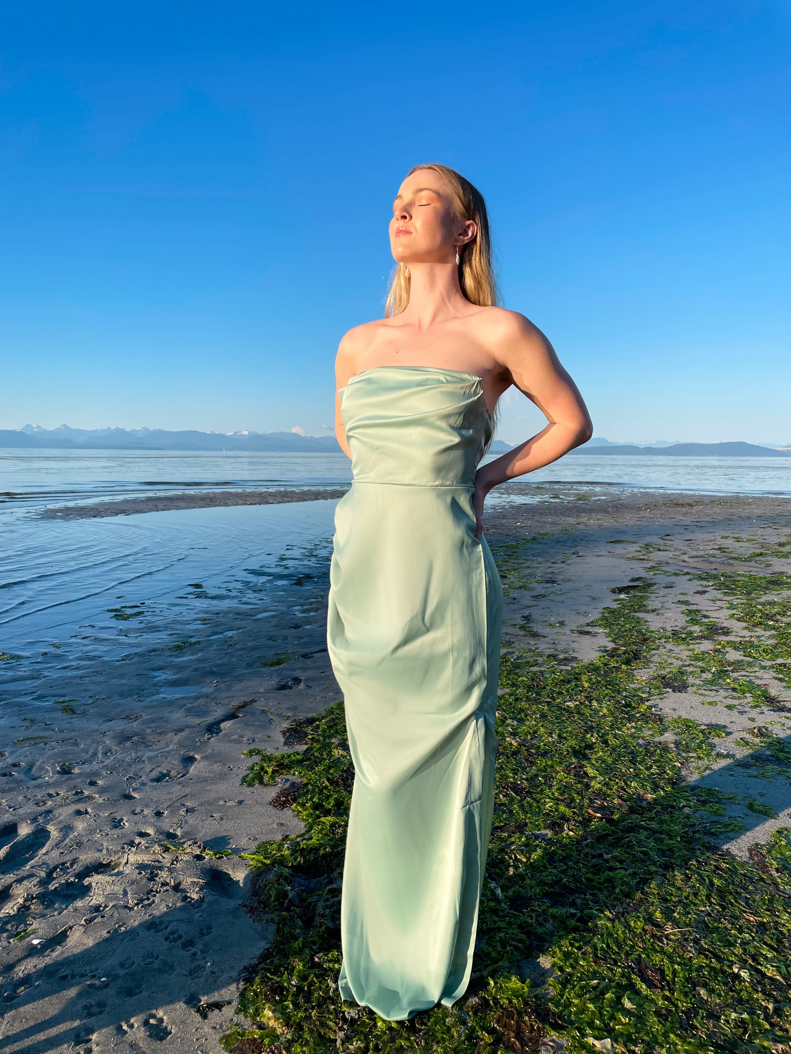 Autumn Silk Dress