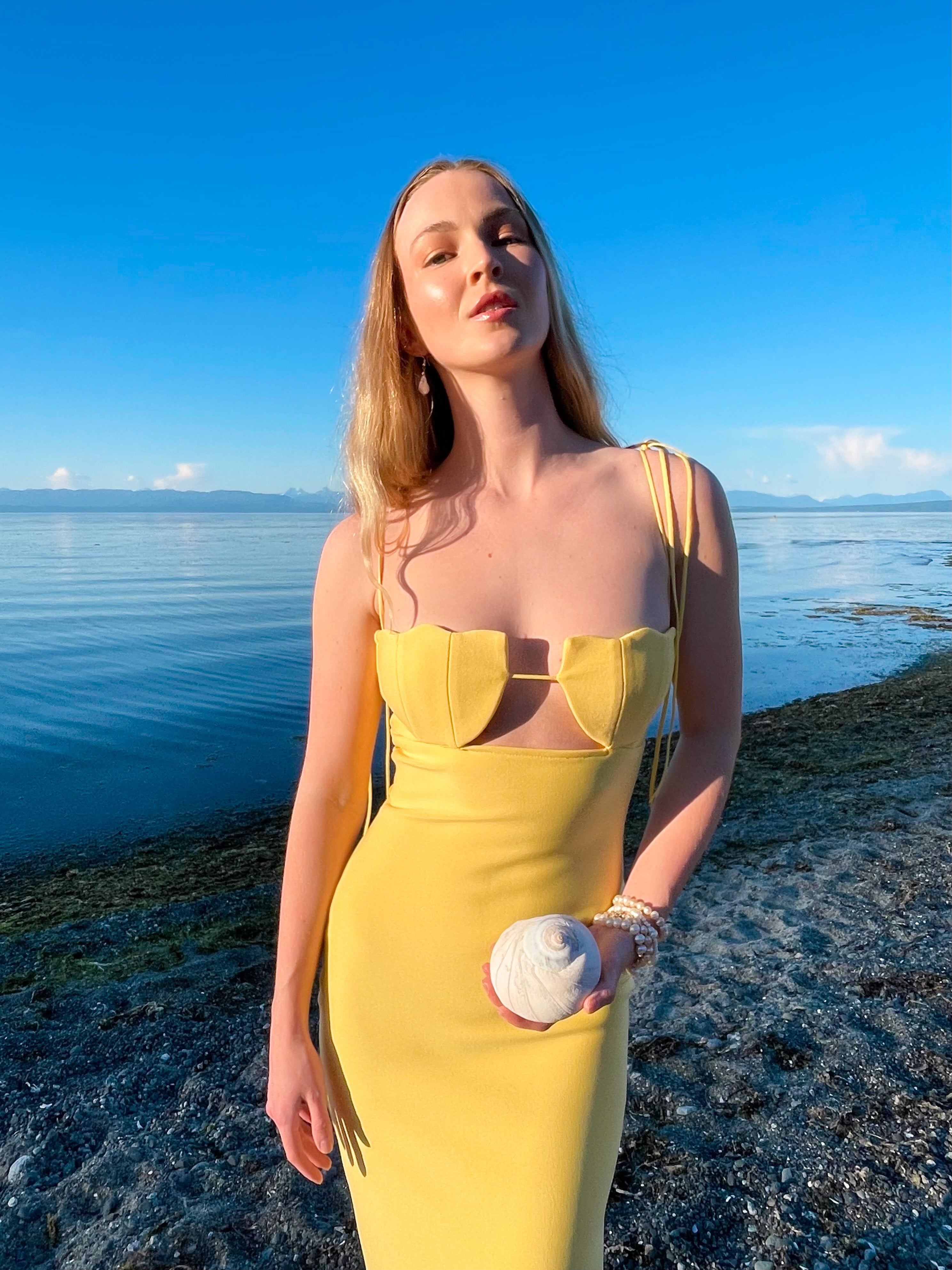 Kysa Shell Gown