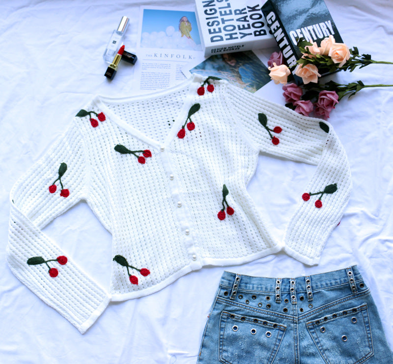 Cherry Blossom Cardi